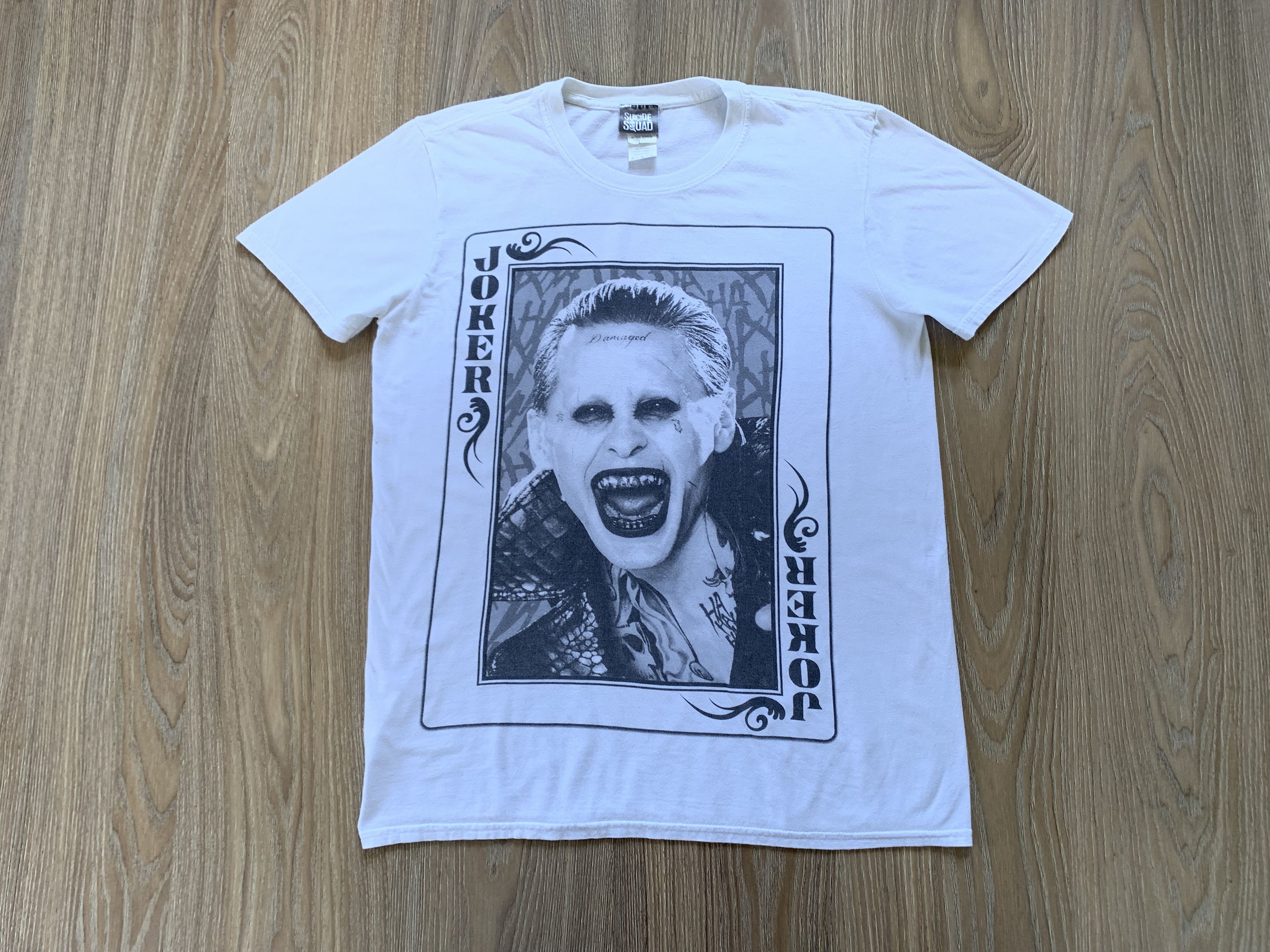 DC Comics × Gildan Vintage Suicide Squad Joker T Shirt Size US M / EU 48-50 / 2 - 2 Thumbnail