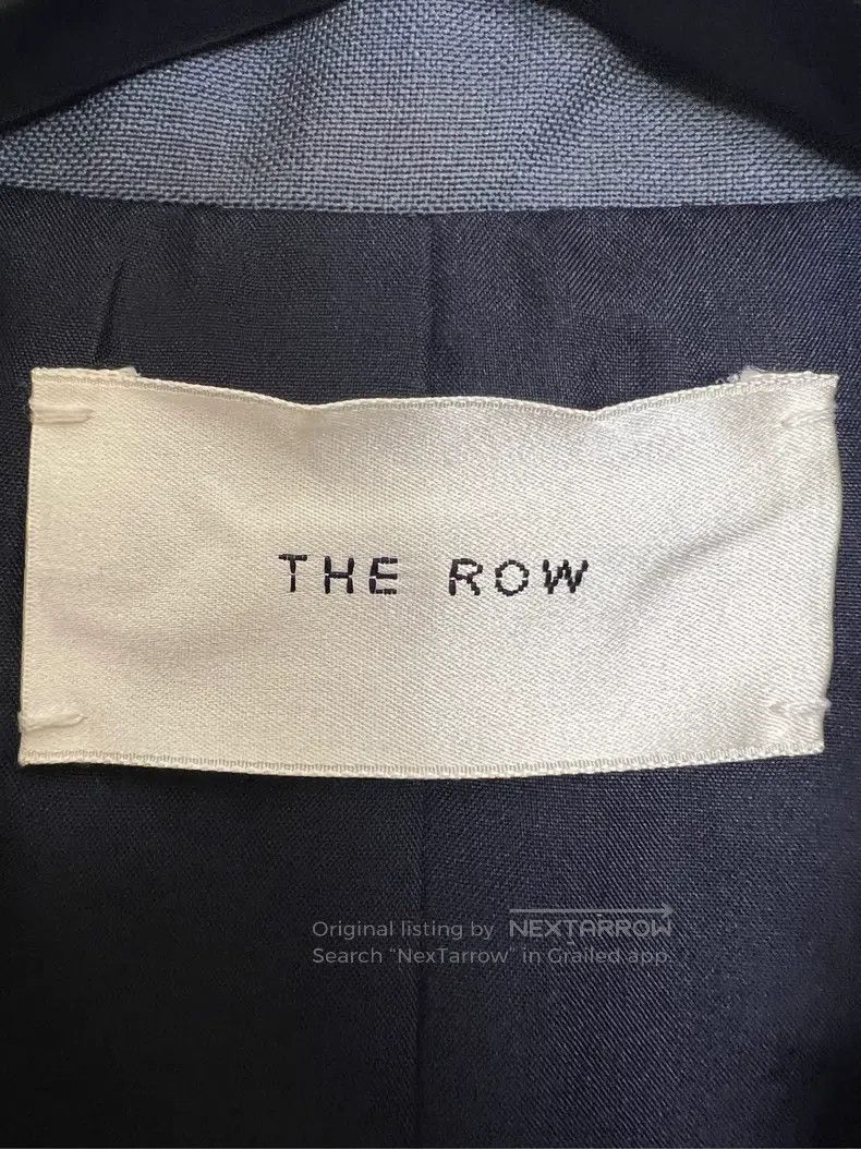 The Row The Row size 4 Blue-gray wool suit Size 36S - 4 Thumbnail