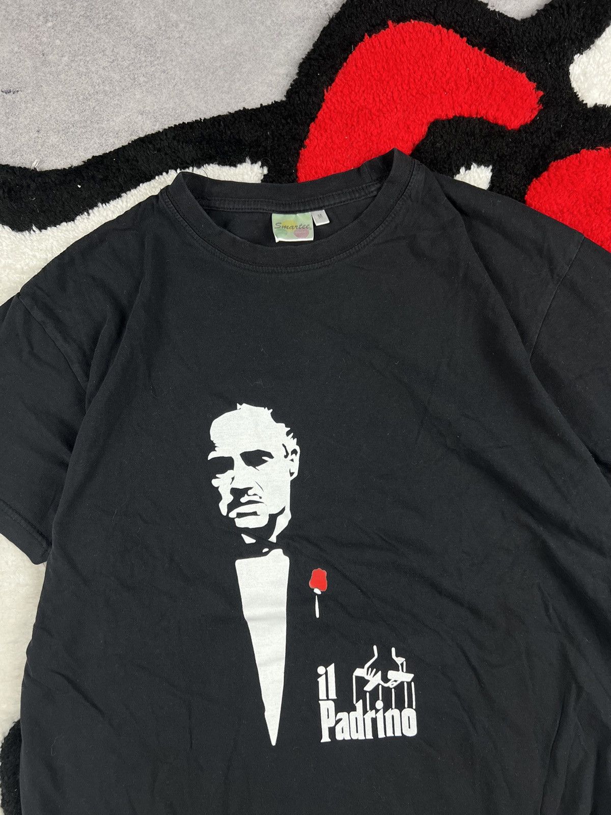 Vintage Vintage The Godfather IL Padroni Movie Mafia Y2K Tee Shirt Size US M / EU 48-50 / 2 - 4 Thumbnail