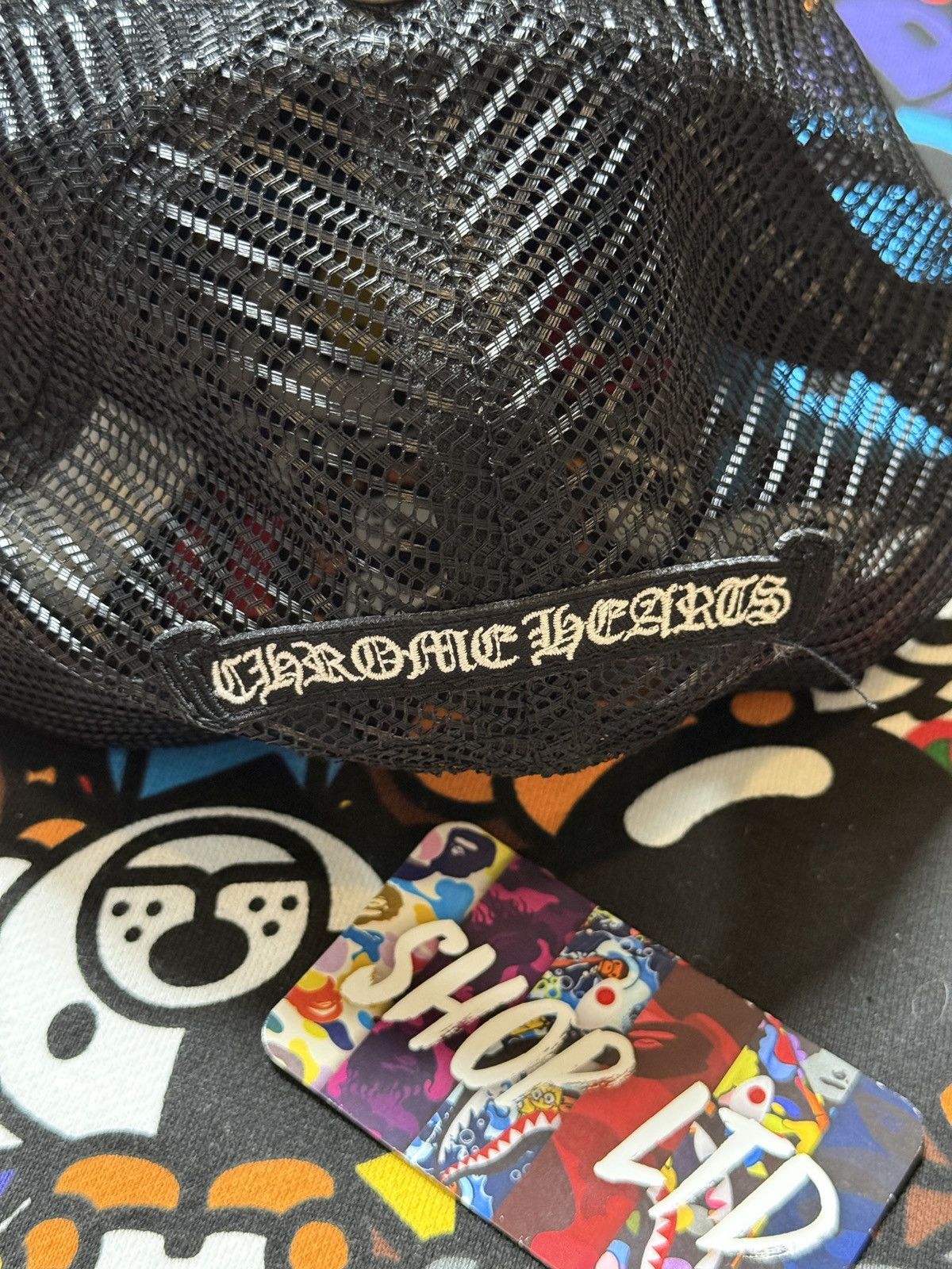 Chrome Hearts Chrome Hearts Black Matty Boy Banana Logo Trucker Hat Size ONE SIZE - 4 Thumbnail