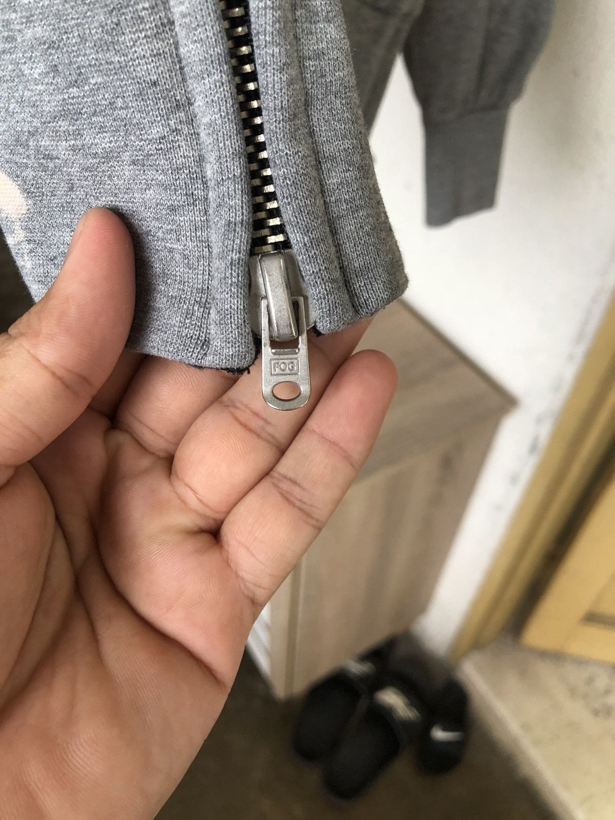 FOG Vintage Fear Of God Minimalist Zipper Side Sweatshirt Size US M / EU 48-50 / 2 - 5 Thumbnail