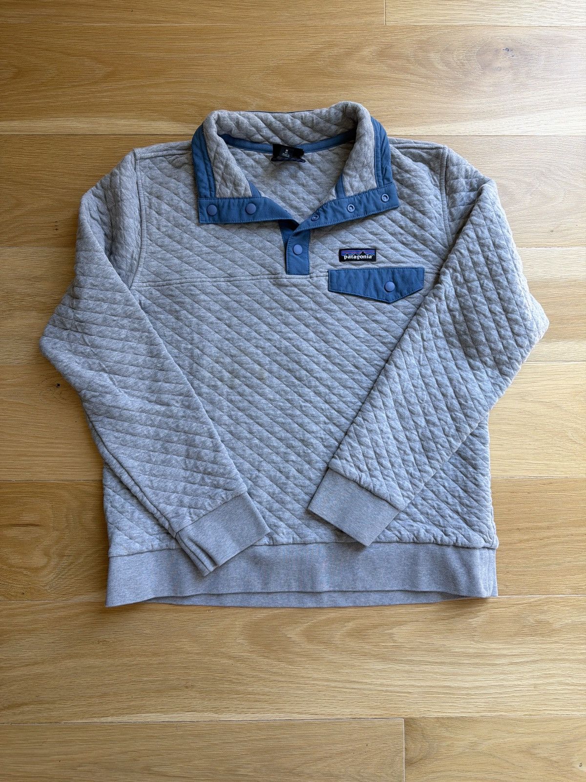 Patagonia Patagonia quilted snap pullover/sweatshirt Size M / US 6-8 / IT 42-44 - 1 Thumbnail