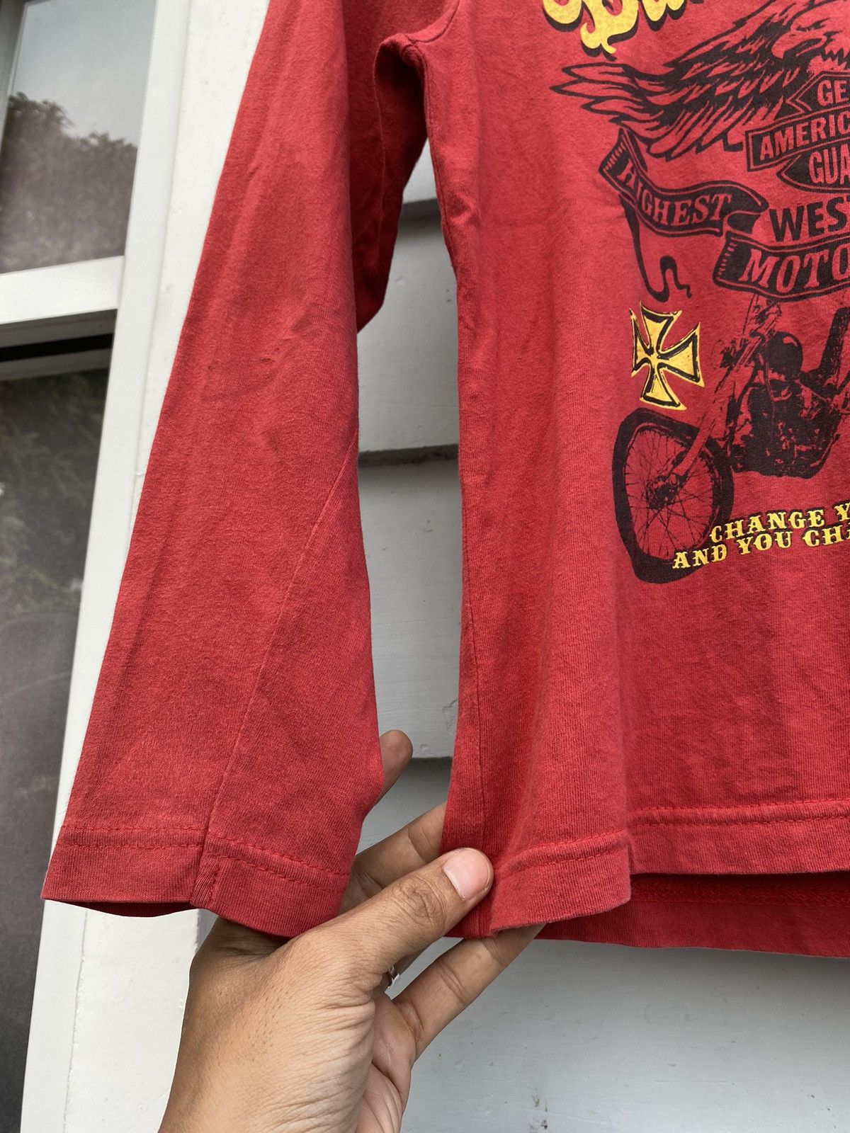 Japanese Brand Duralumin Boys Motorcycle West Coast Longsleeves Japanese Size S / US 4 / IT 40 - 6 Thumbnail