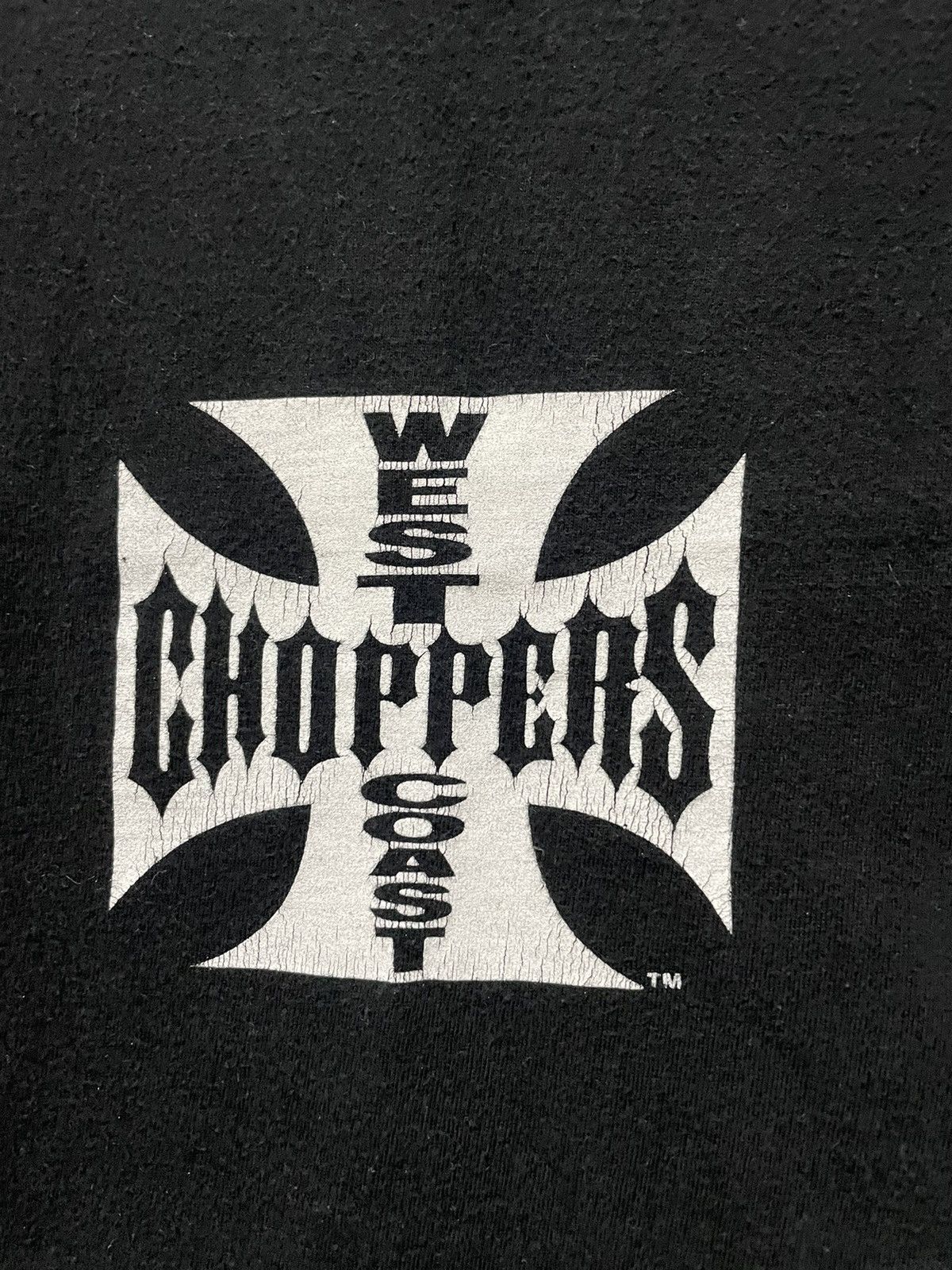 Vintage × West Coast Choppers Vintage West Coast Choppers Big Logo Paul Walker Tee 1999 Size US XL / EU 56 / 4 - 12 Thumbnail