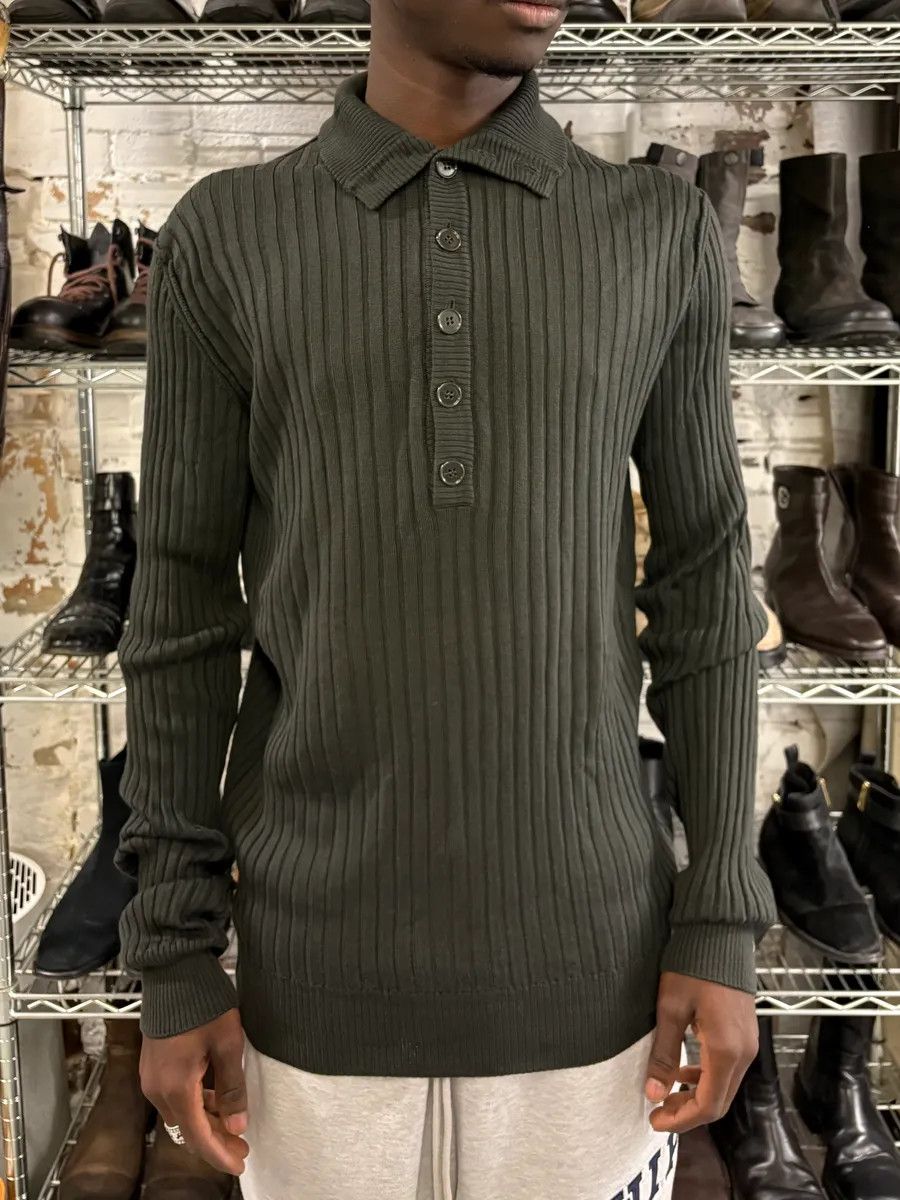 2000s Dolce & Gabbana Black Buttoned Longsleeves Sweater