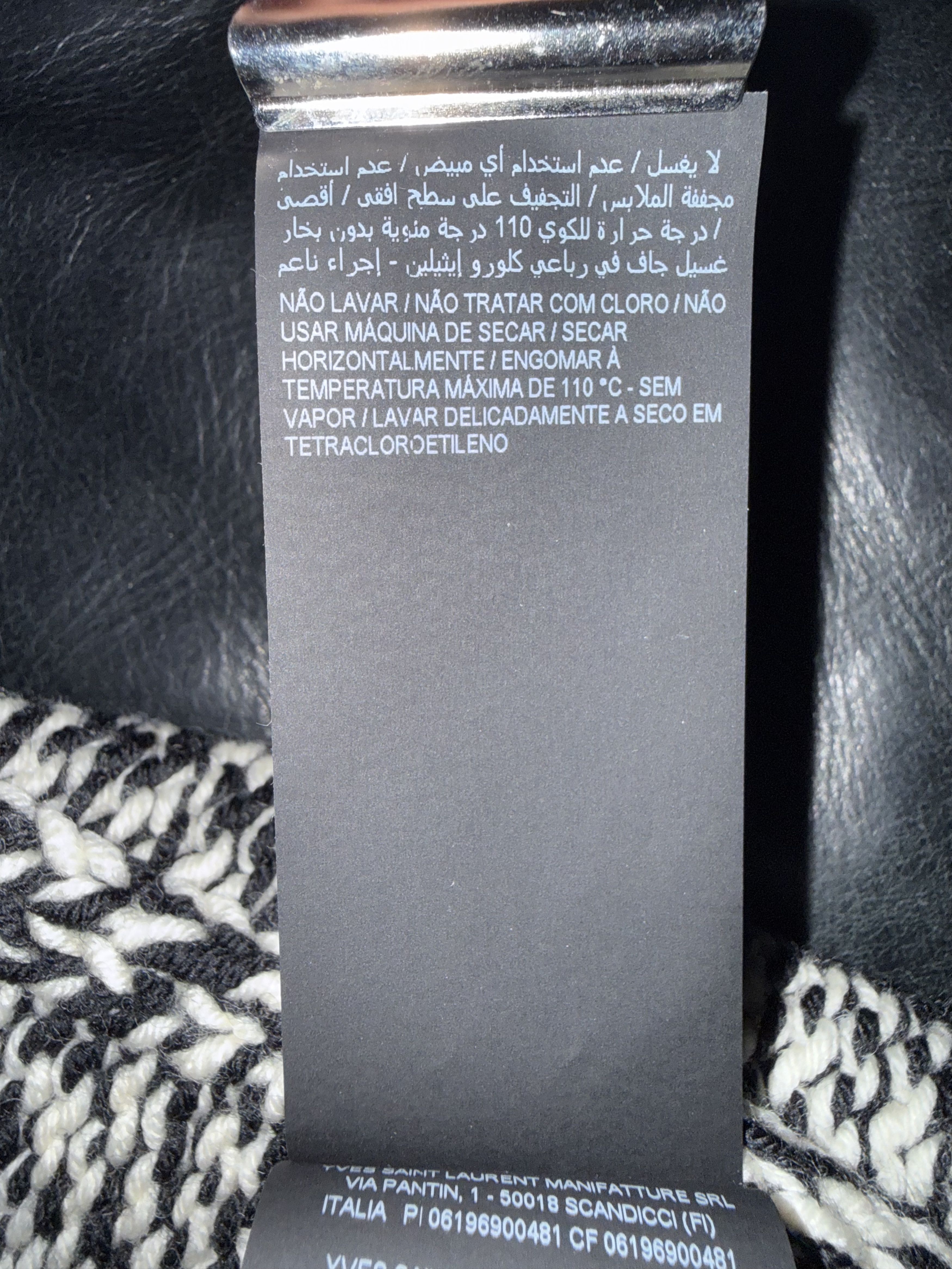 Saint Laurent Paris Knit Long Dress Size US S / EU 44-46 / 1 - 9 Thumbnail