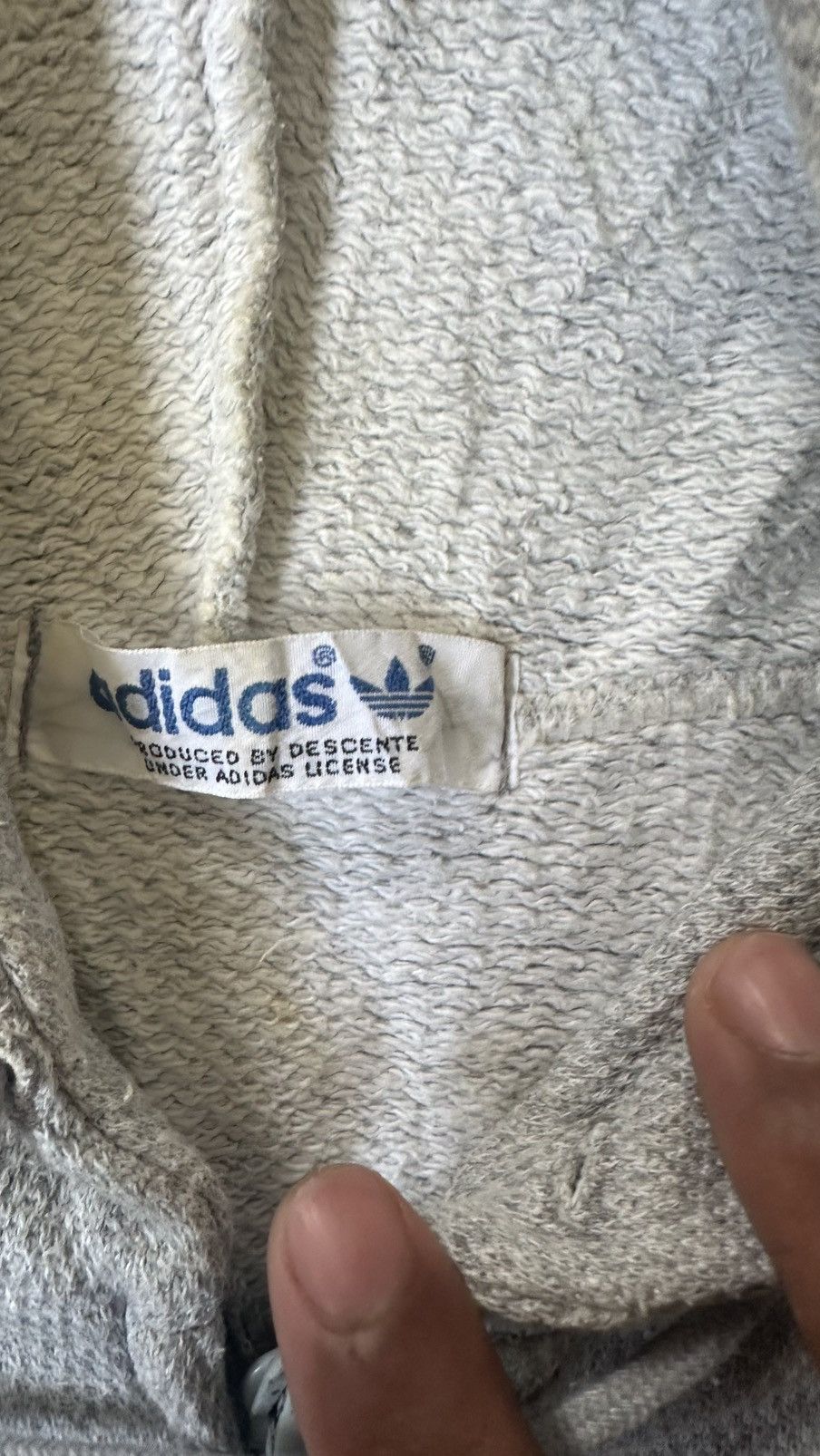 Adidas VINTAGE ADIDAS DESCENTE ZIPPED HOODIE Size US M / EU 48-50 / 2 - 7 Thumbnail