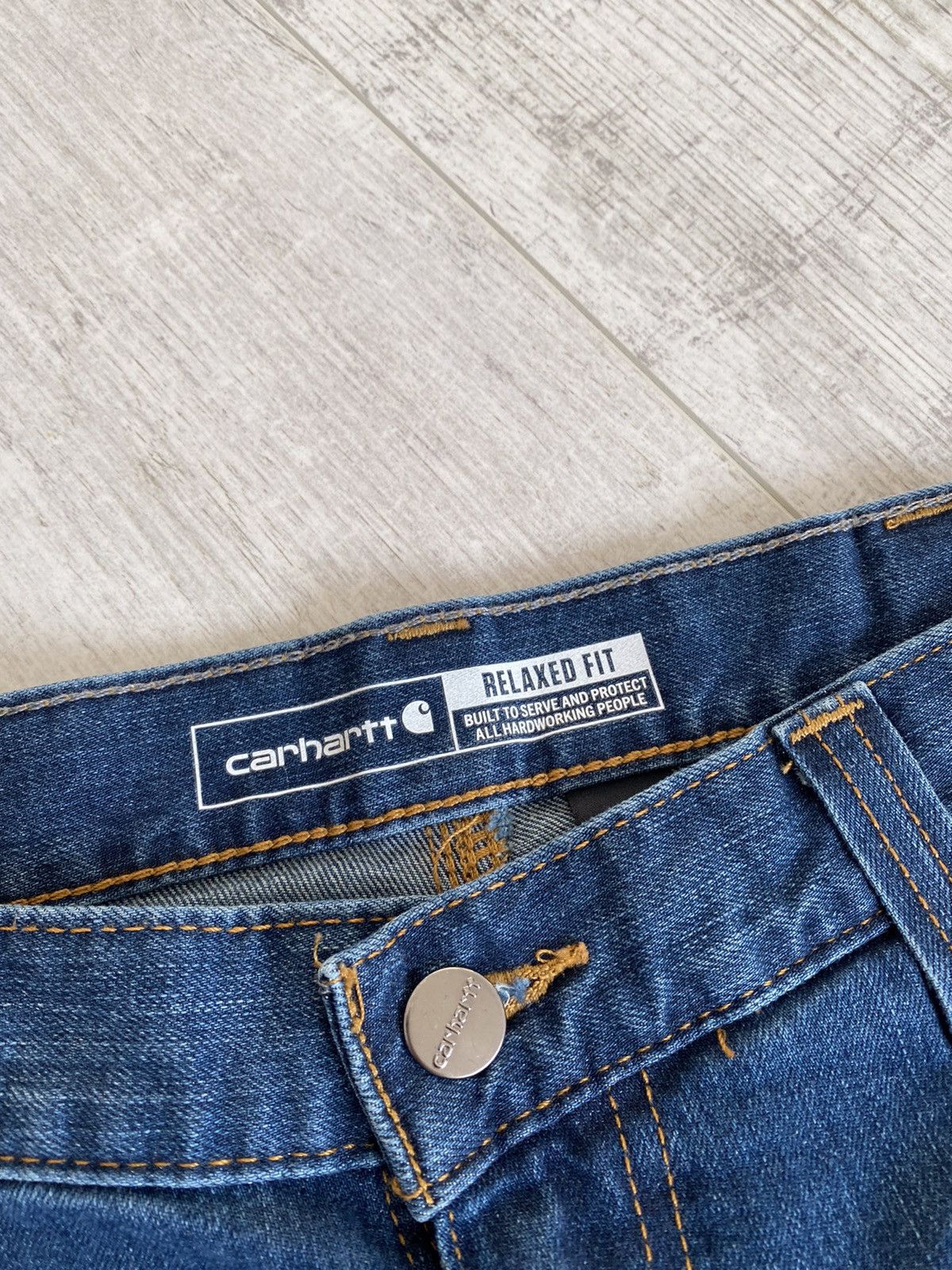 Carhartt Carhartt Denim Multipocket Utility Work Pants Jeans Size US 32 / EU 48 - 8 Thumbnail