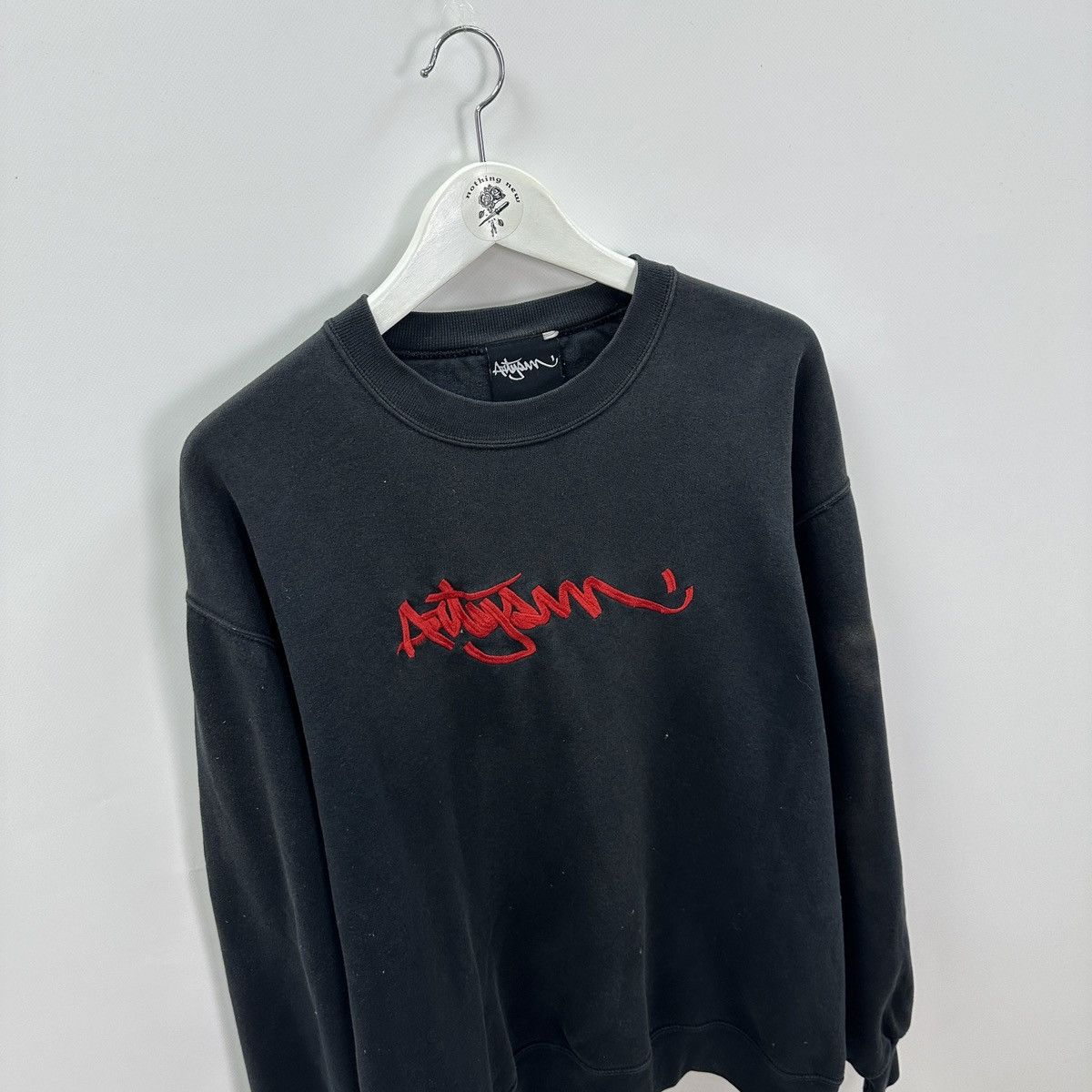 Vintage Vintage 00s Antysm France Skateboarding y2k hype sweatshirt Size US L / EU 52-54 / 3 - 4 Thumbnail
