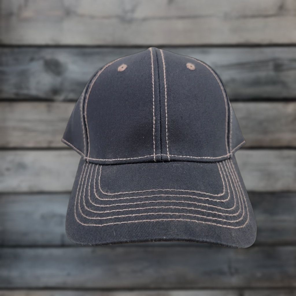 Vintage Professional's Choice NWT Blank Black Hat Trucker Hat Adjustable Unisex Adults Black USA - Cotton Twill Cap Size ONE SIZE - 1 Thumbnail