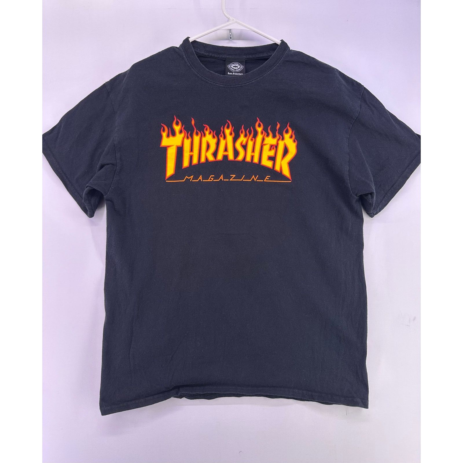 Thrasher Thrasher Magazine Iconic Flame logo Black Tshirt Size Large Size US L / EU 52-54 / 3 - 2 Thumbnail