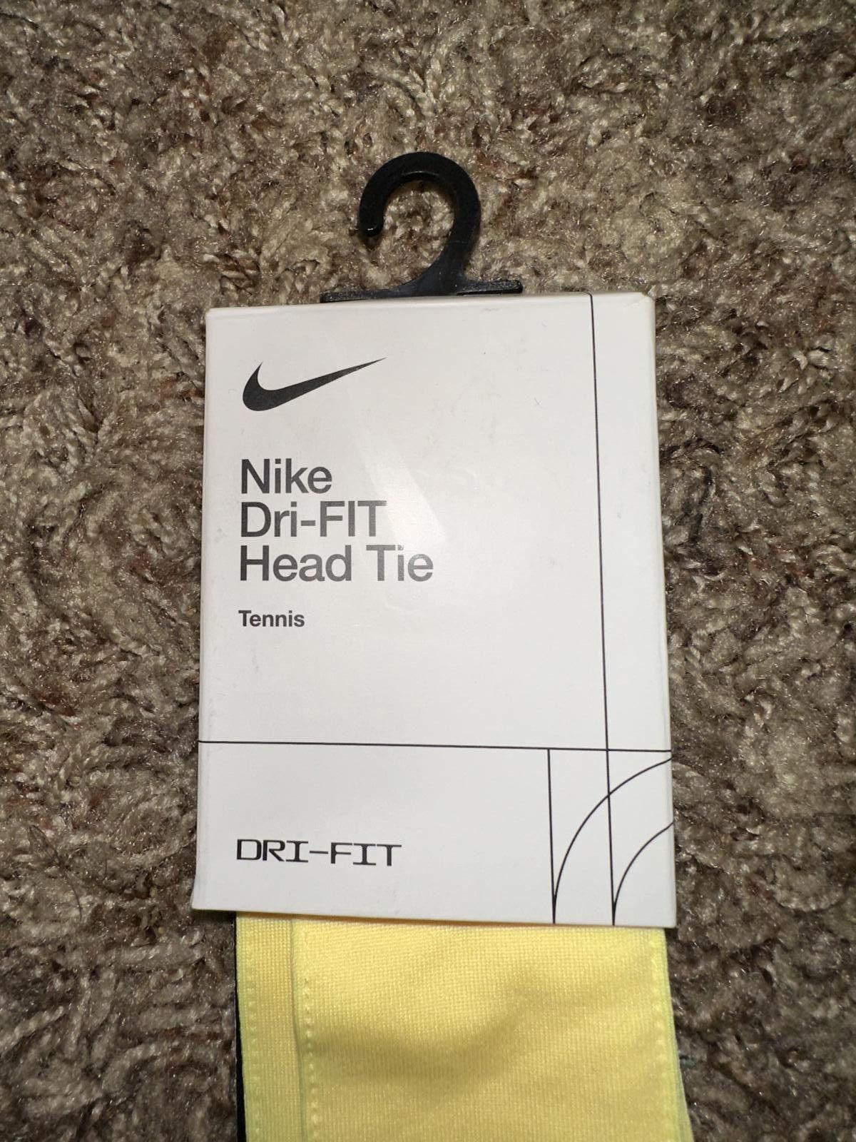 Nike Nikecourt Unisex Tennis Premium Head Tie Band Tennis Hairband Bandana Size ONE SIZE - 3 Thumbnail