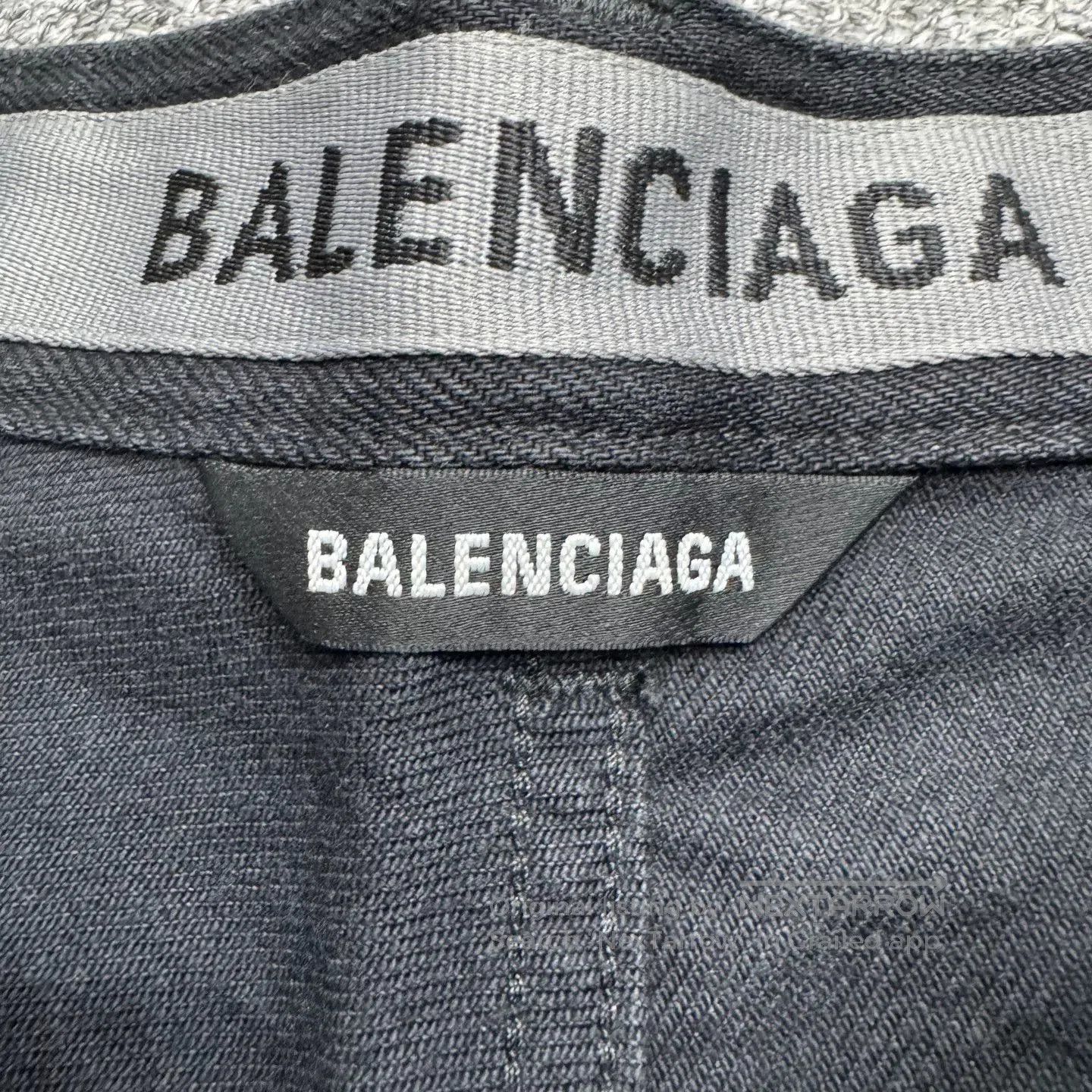 Balenciaga Balenciaga Distressed Vintage Jeans. Size 37" - 2 Thumbnail