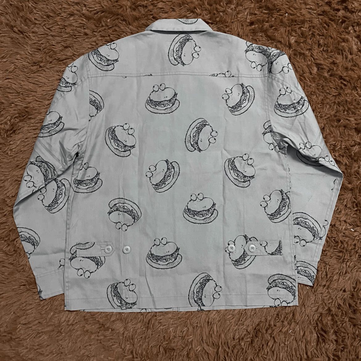 Undercover Undercover 00SS HAZA Burger Print Detachable Jacket-2508 Size US M / EU 48-50 / 2 - 2 Thumbnail