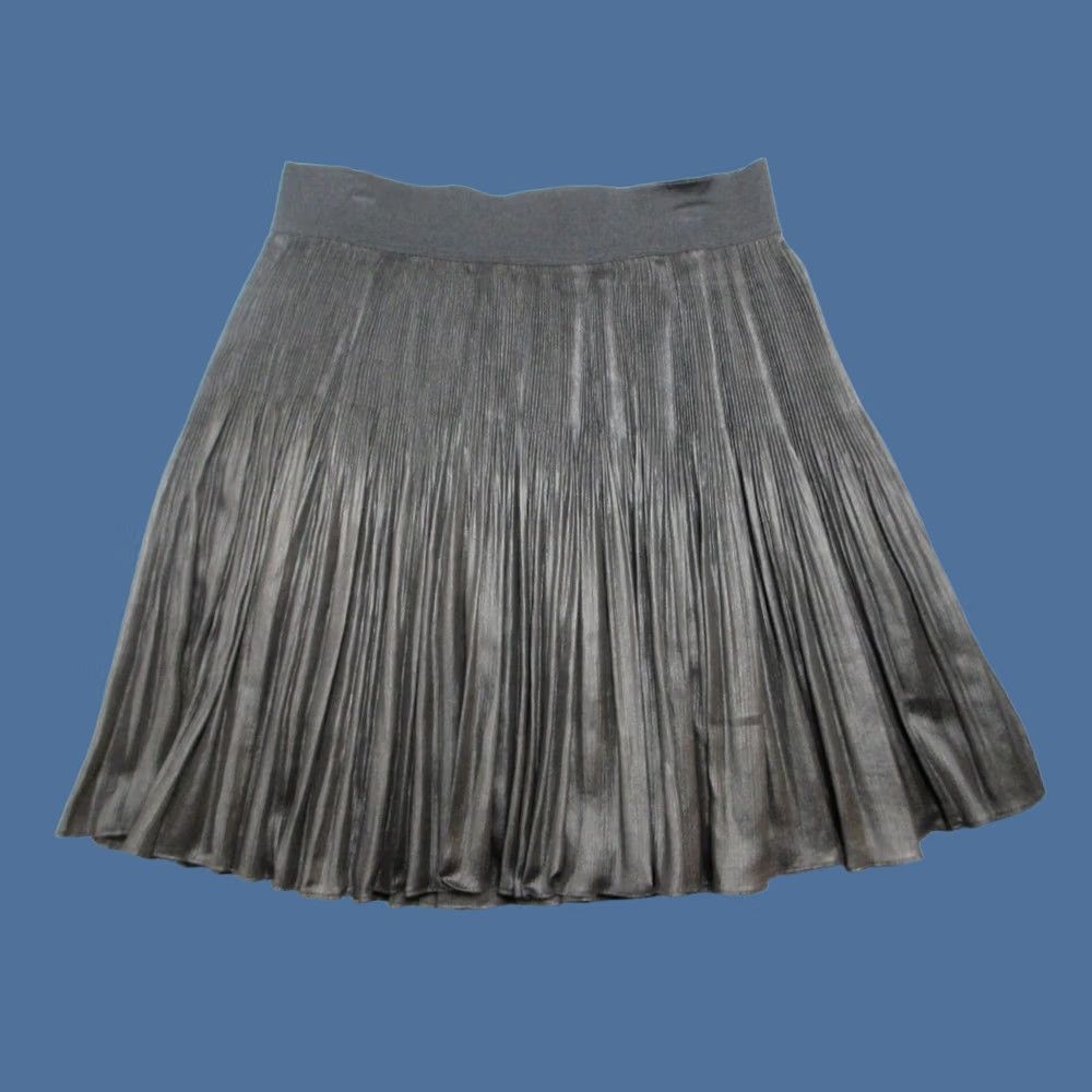 Free People Free People Skirt Womens S Black Mini Crinkle Pleated Lightweight Pull Size 28" / US 6 / IT 42 - 1 Thumbnail
