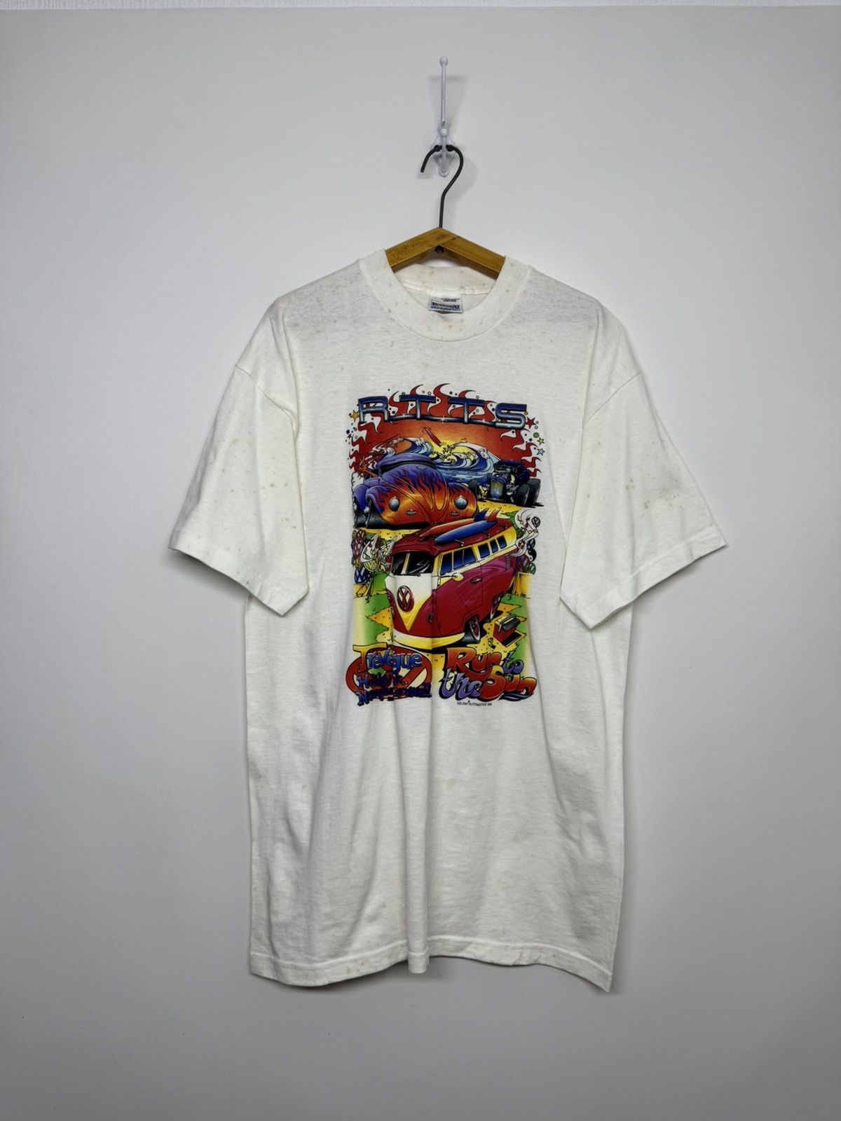 Vintage Vintage Y2k Volkswagen T-Shirt 90’s Size US L / EU 52-54 / 3 - 9 Thumbnail