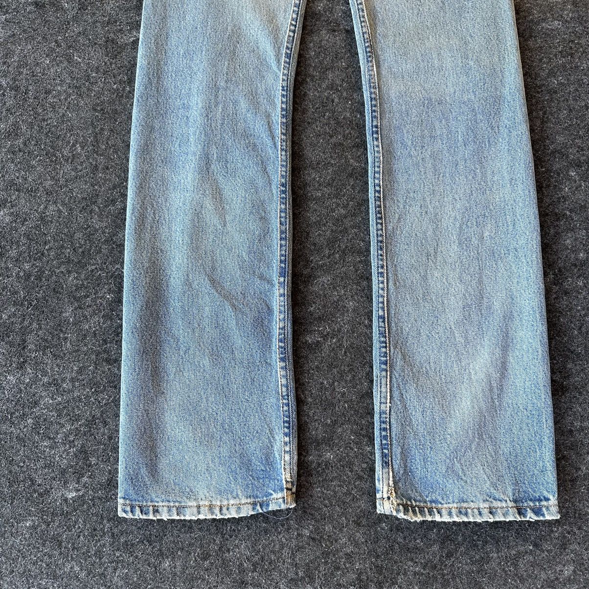 Levi's Vtg 90s Levis 501 Made in Usa Denim 29x35 D569 Size US 29 - 10 Thumbnail