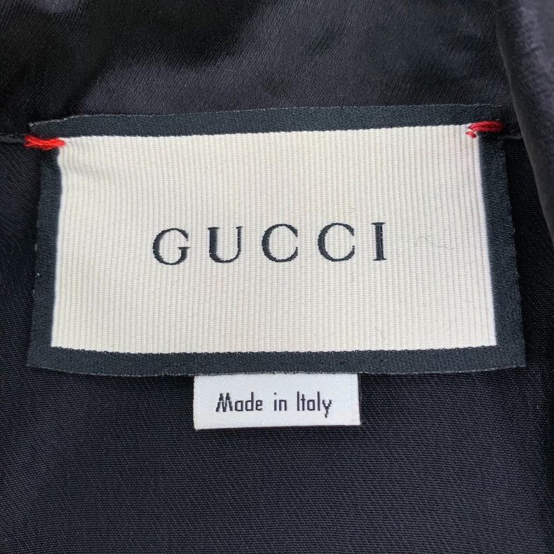 Gucci Gucci Black side logo printed lapel short-sleeved shirt 250 Size US S / EU 44-46 / 1 - 5 Thumbnail