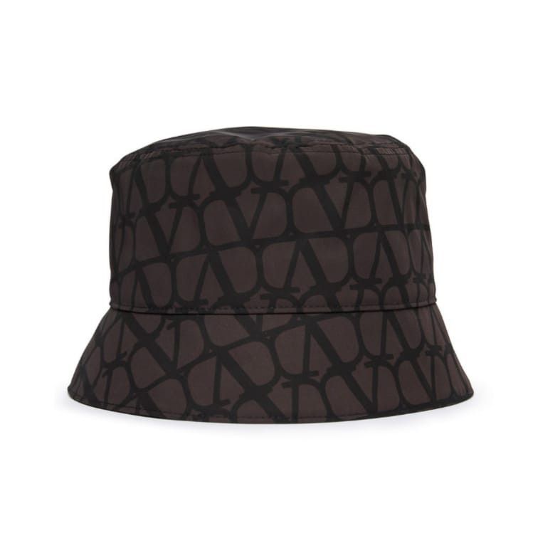 Valentino o1y0525 Size : 7 / Cap / Hat in Brown/Black Size ONE SIZE - 1 Thumbnail