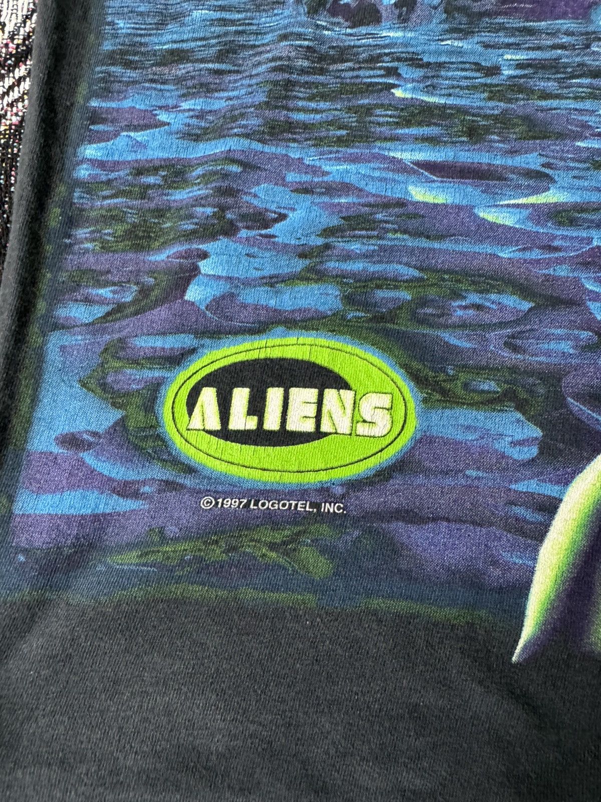 Vintage VTG Aliens 90s Size US XL / EU 56 / 4 - 3 Thumbnail