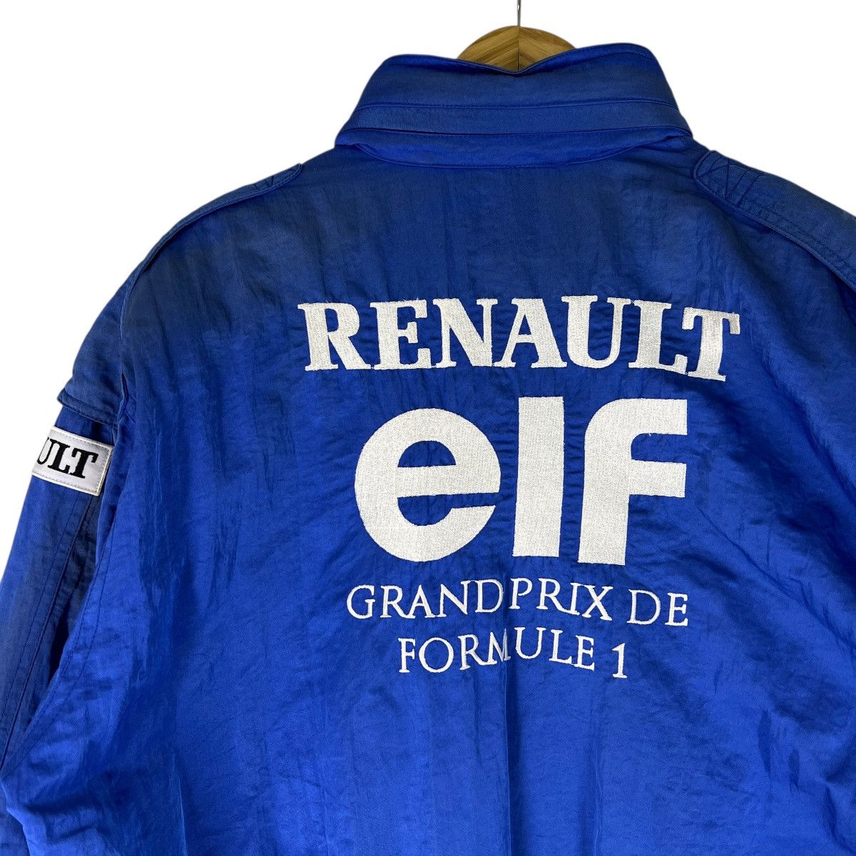 Formula 1 Vintage Renault Elf Grand Prix Formula 1 Bomber Jacket Size US L / EU 52-54 / 3 - 13 Thumbnail
