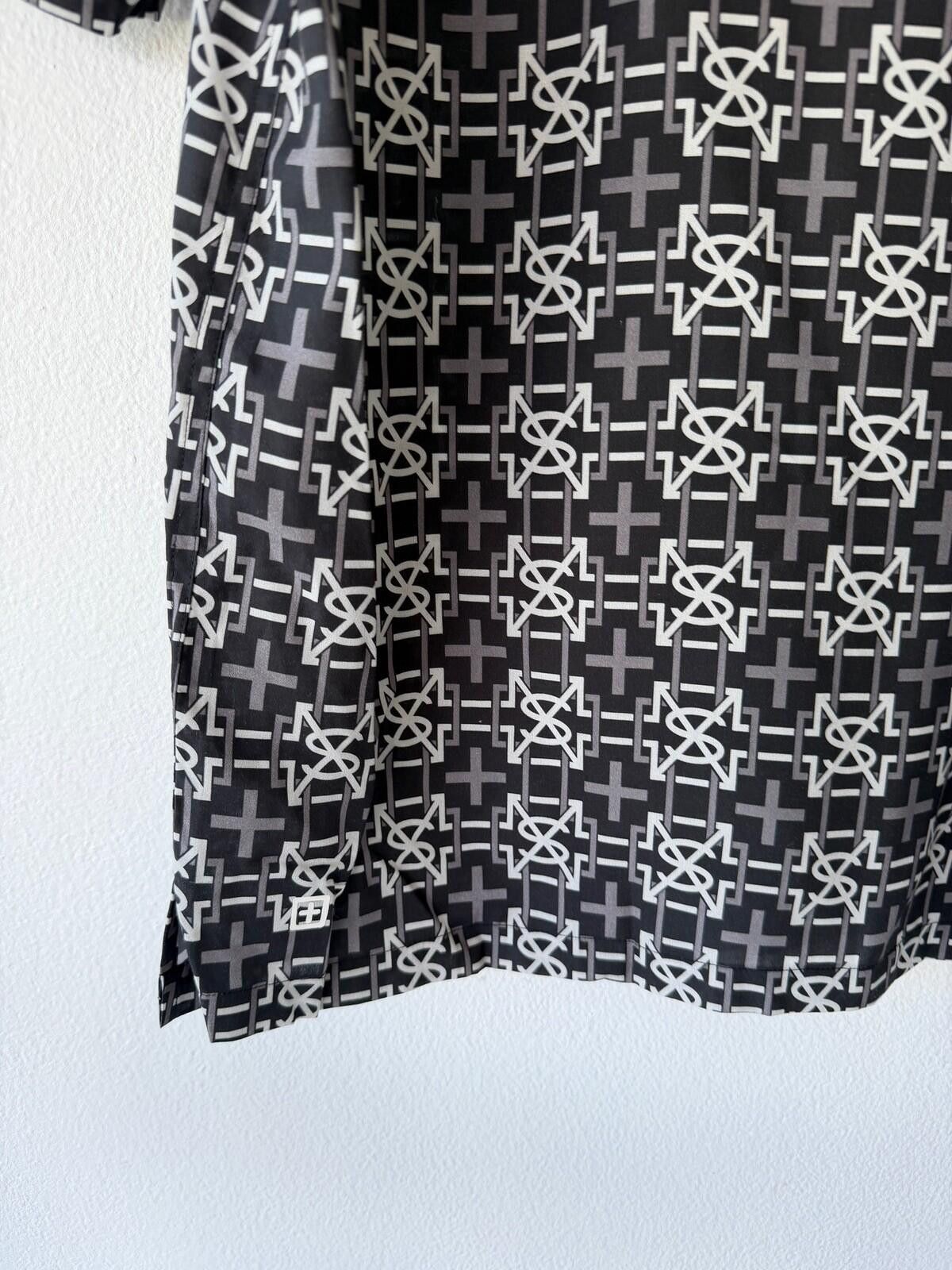 Ksubi new ksubi medium short sleeve resort shirt plus logo black Size US M / EU 48-50 / 2 - 7 Thumbnail
