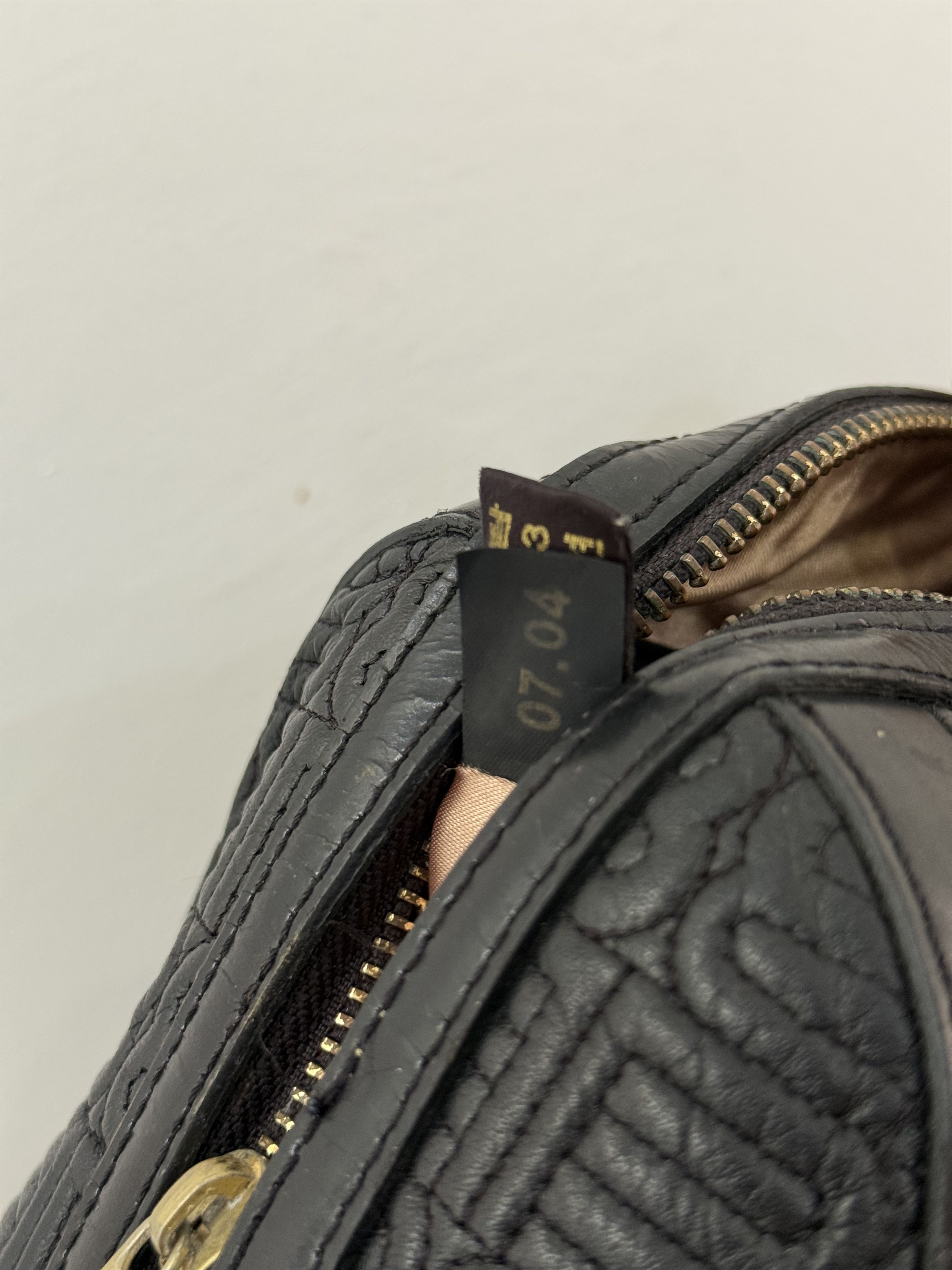 Balenciaga Balenciaga - Vintage Mini Leather Quilted Boston Bag Size ONE SIZE - 20 Thumbnail