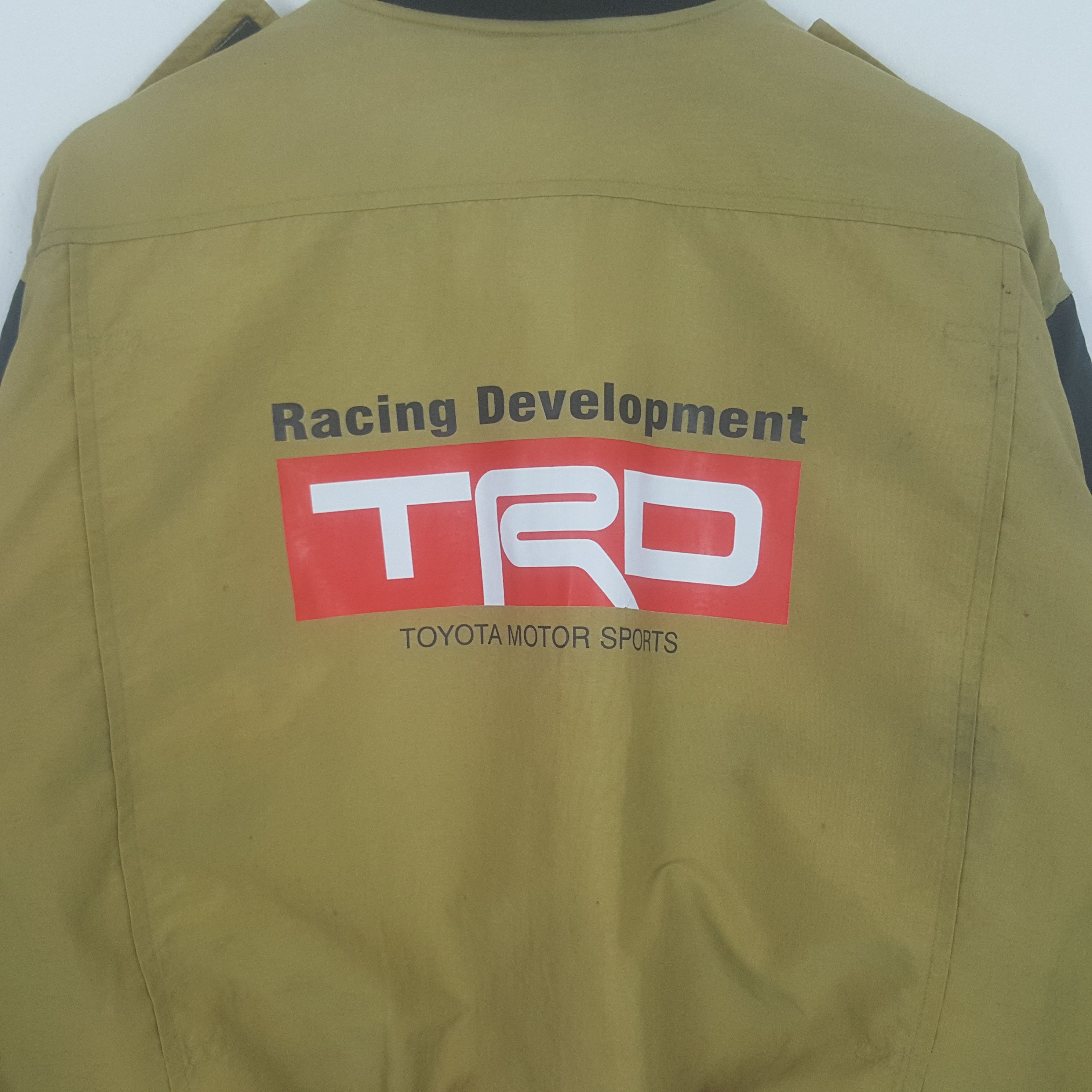 Vintage Vintage TRD Racing Development Toyota Team Bombers Jacket Size US XL / EU 56 / 4 - 2 Thumbnail