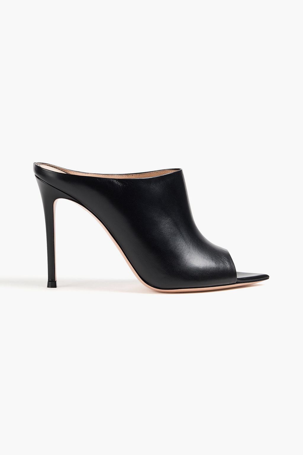 Gianvito Rossi Gianvito Rossi Nova Leather Mules Heels Shoe EU 37.5 Size US 7.5 / IT 37.5 - 1 Thumbnail