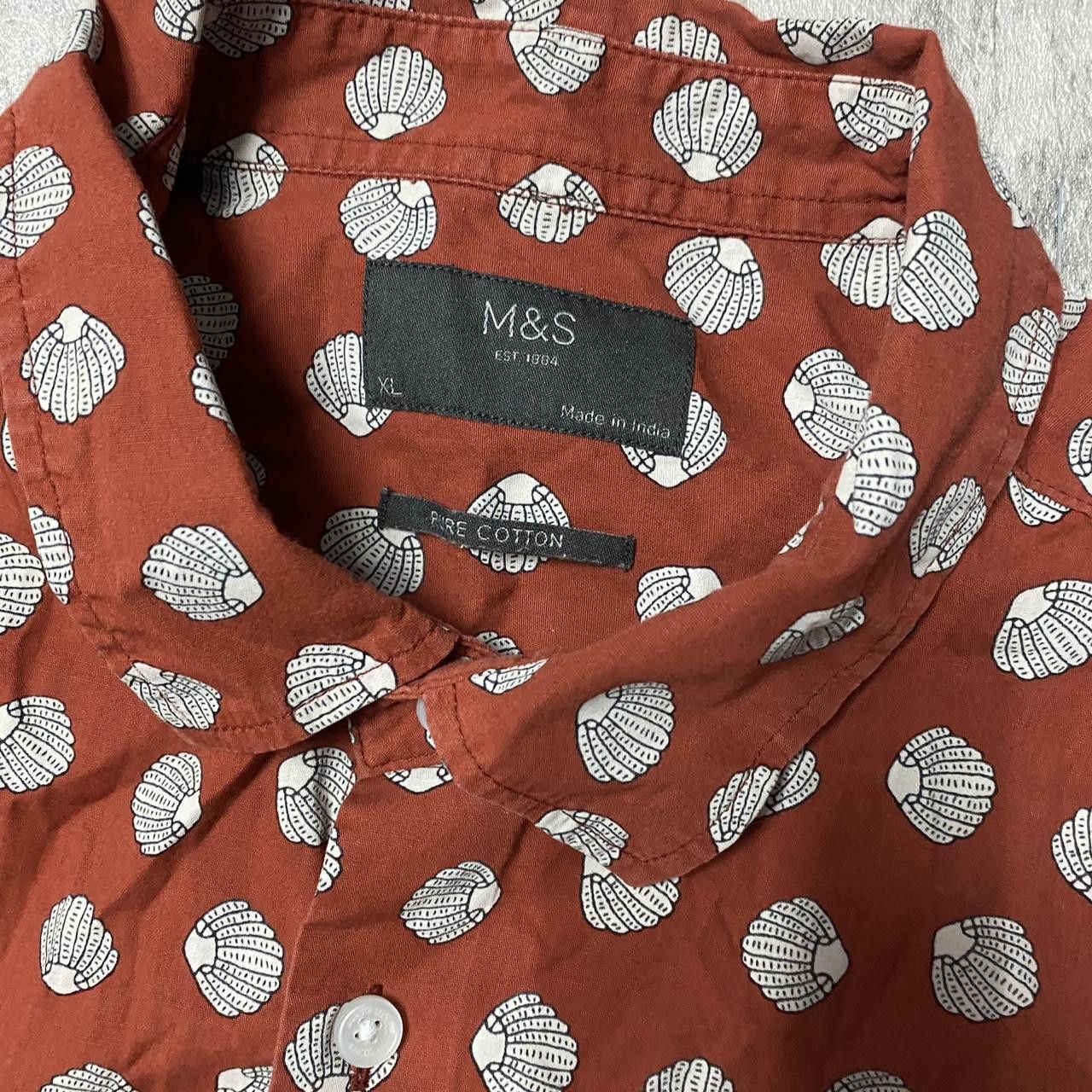 Other Burgundy and white polka dot button-up shirt #polkadot Size US XL / EU 56 / 4 - 3 Thumbnail