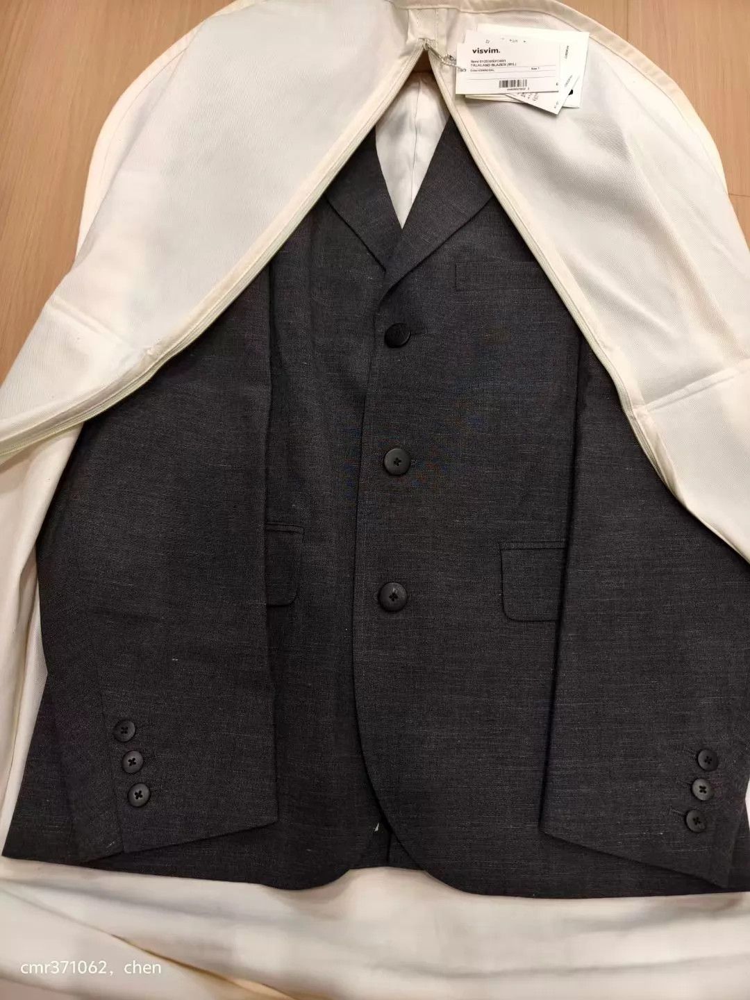 Visvim VISVIM 25SS FALKLAND BLAZER (W/L) Charcoal 1 Size US S / EU 44-46 / 1 - 8 Thumbnail