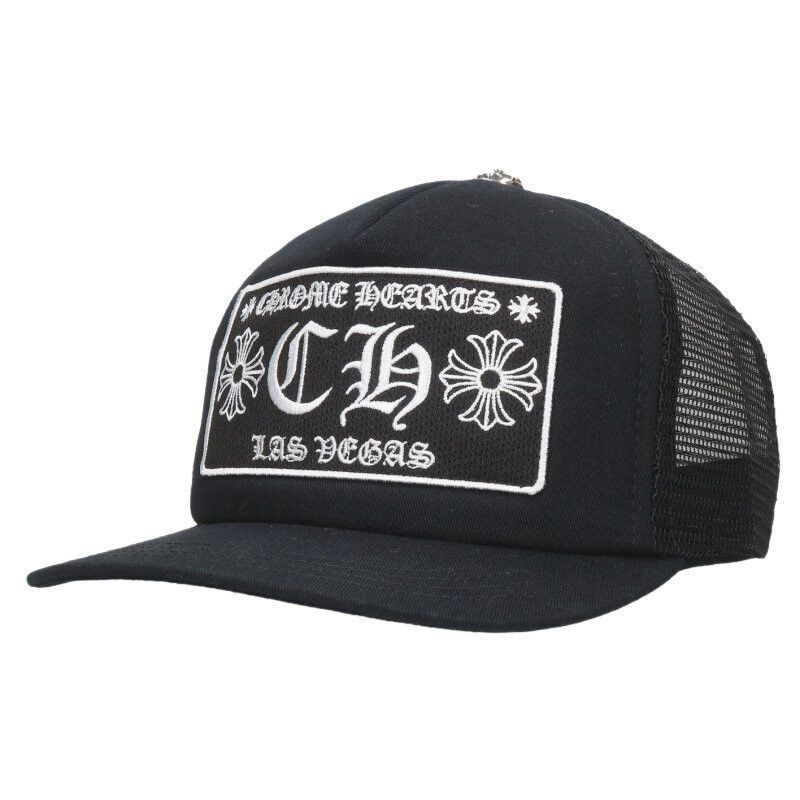 Chrome Hearts Trucker Cap with Cross Patch