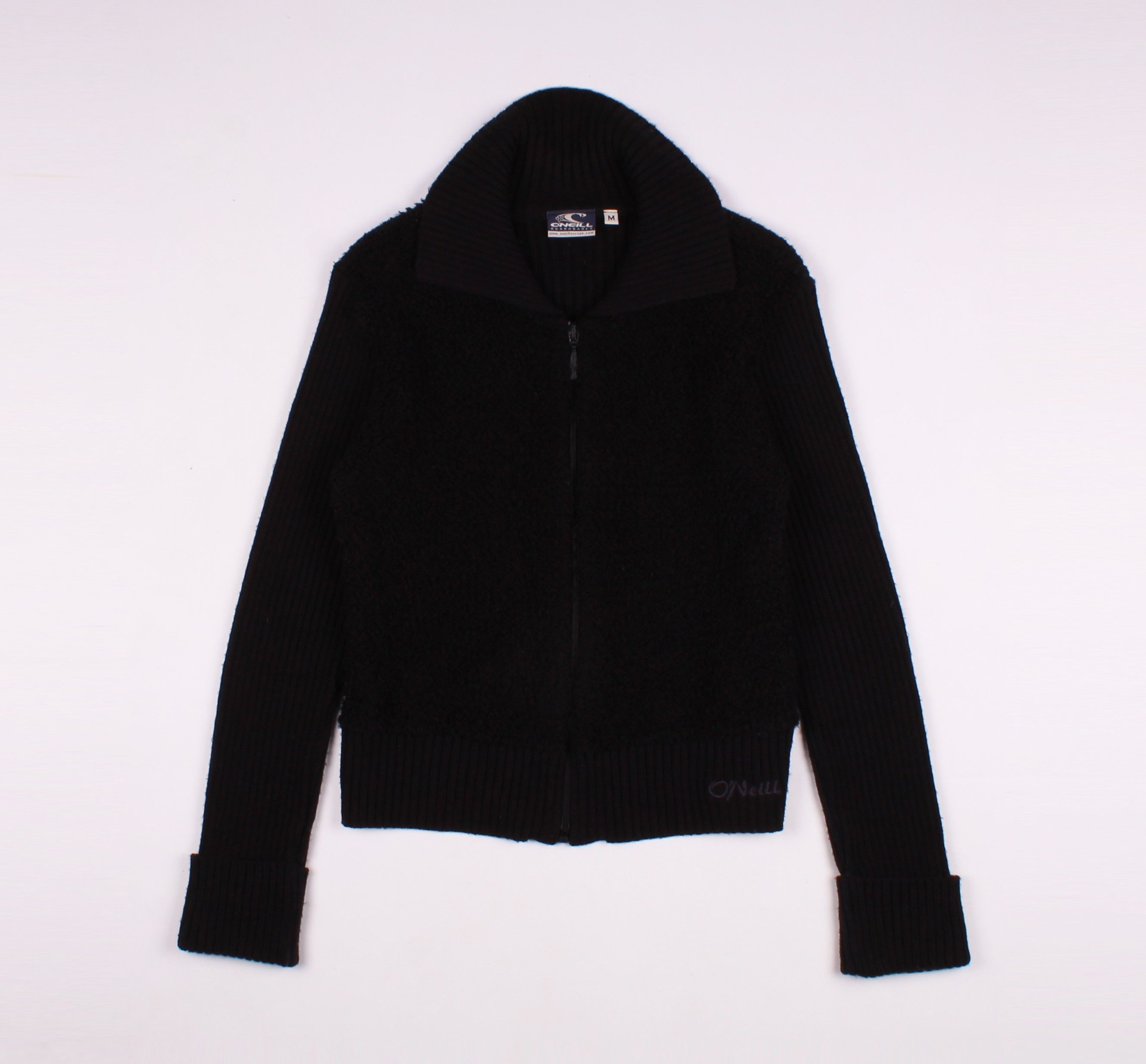 O'Neill O'neill Boardbabes Vintage Y2K Fluffy Full Zip Jumper Size M / US 6-8 / IT 42-44 - 1 Thumbnail