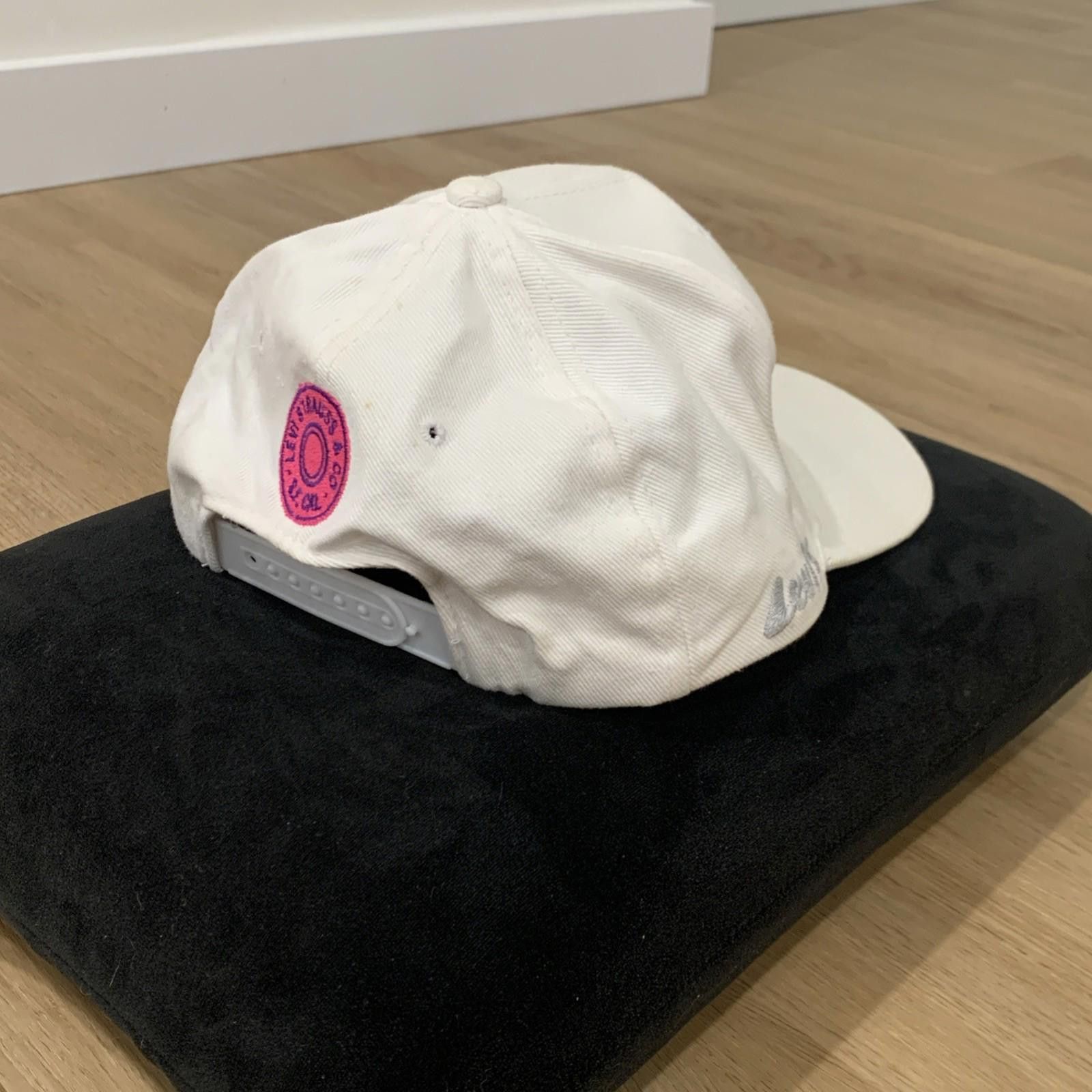 Levi's Levi’s Strauss 90s Y2K Cap Double Sided Logo Pink Embroidery Size ONE SIZE - 7 Thumbnail