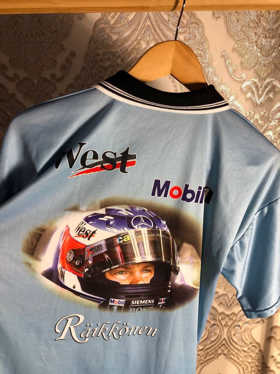 Formula 1 VERY RARE MERCEDES BENZ KIMI RAIKKONEN RACING T-SHIRT NASCAR Size US S / EU 44-46 / 1 - 6 Thumbnail