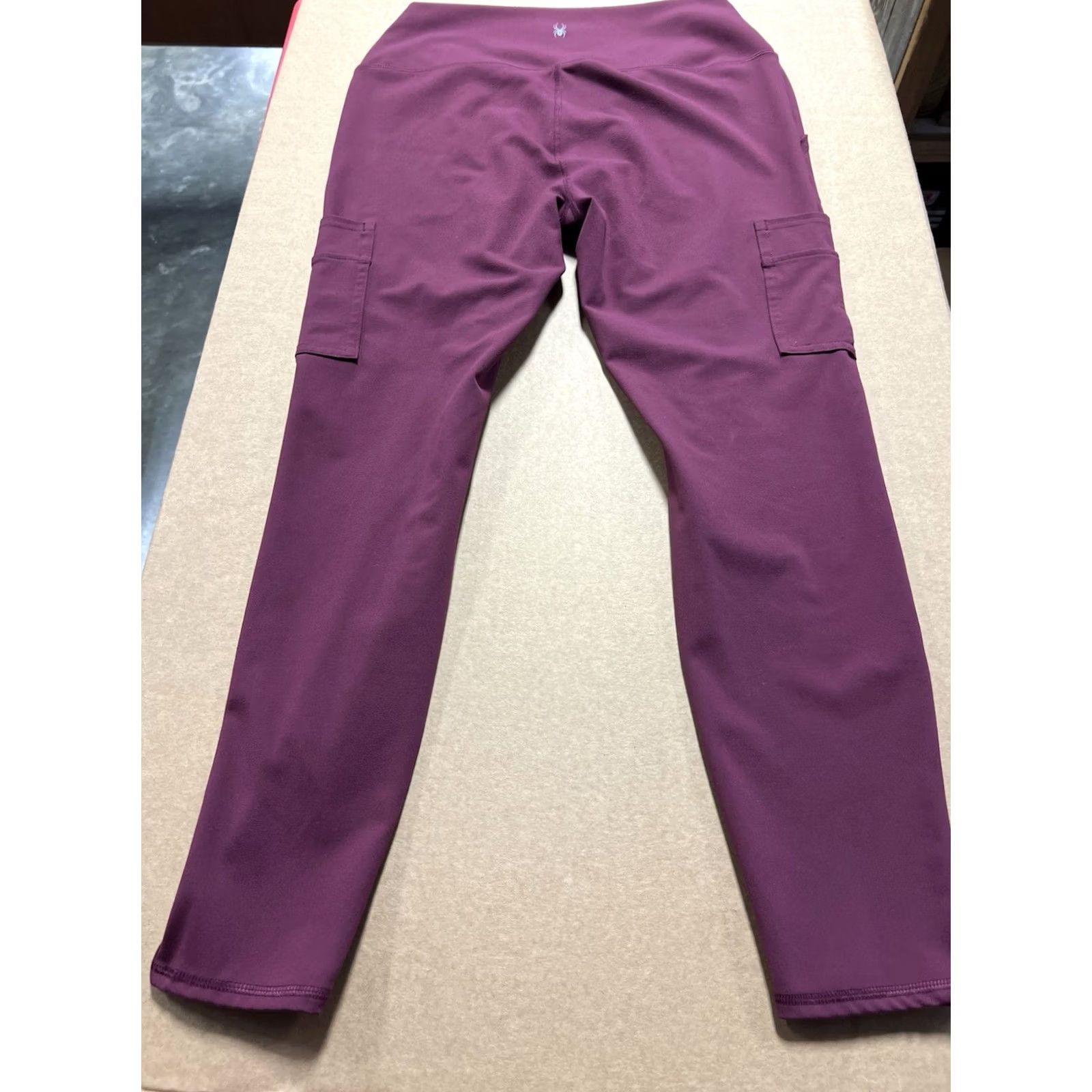Spyder Spyder Womens Leggings XL Magenta Solid Ankle Activewear Compression Tights Athletic Pants Sport Women XS-? Size 40" / US 18 - 3 Thumbnail
