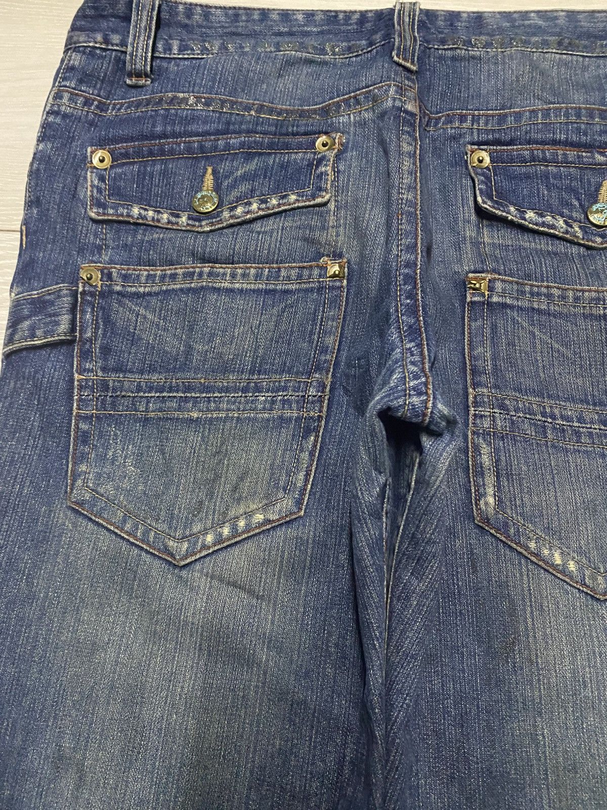 Raw State Raw Limited Edition Denim Distressed Slim Fit Jeans Size US 35 - 9 Thumbnail