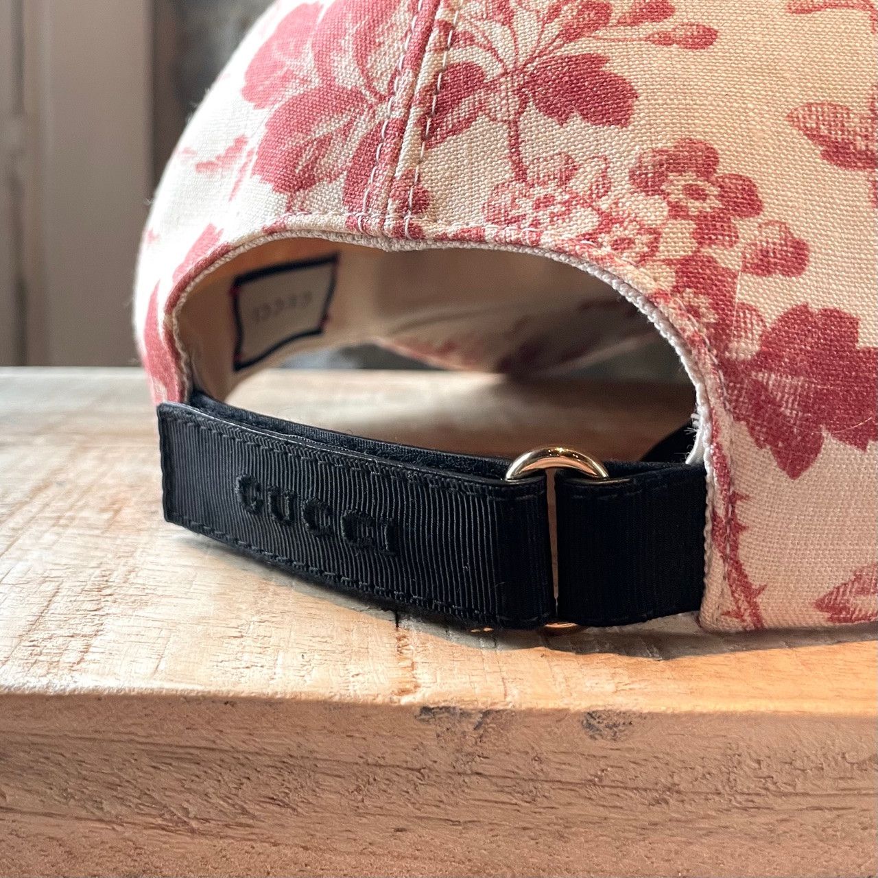 Gucci Gucci Ivory Herbarium Printed Cap - MEDIUM Size ONE SIZE - 5 Thumbnail