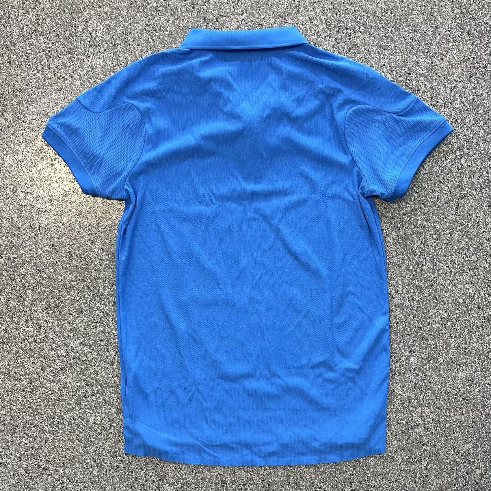 Nike Nike Dri-FIT Polo Shirt Mens S Blue 1/4 Zip Slim Fit Court Tennis Size US S / EU 44-46 / 1 - 7 Thumbnail