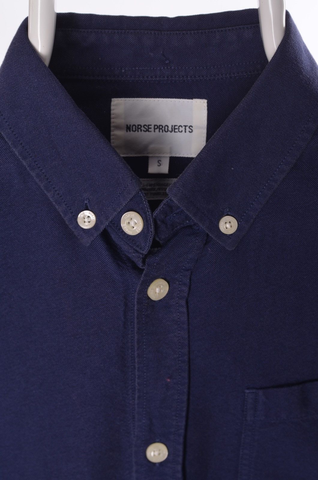 Norse Projects Norse Projects Anton Oxford Pocket Button LS Shirt Size US S / EU 44-46 / 1 - 3 Thumbnail