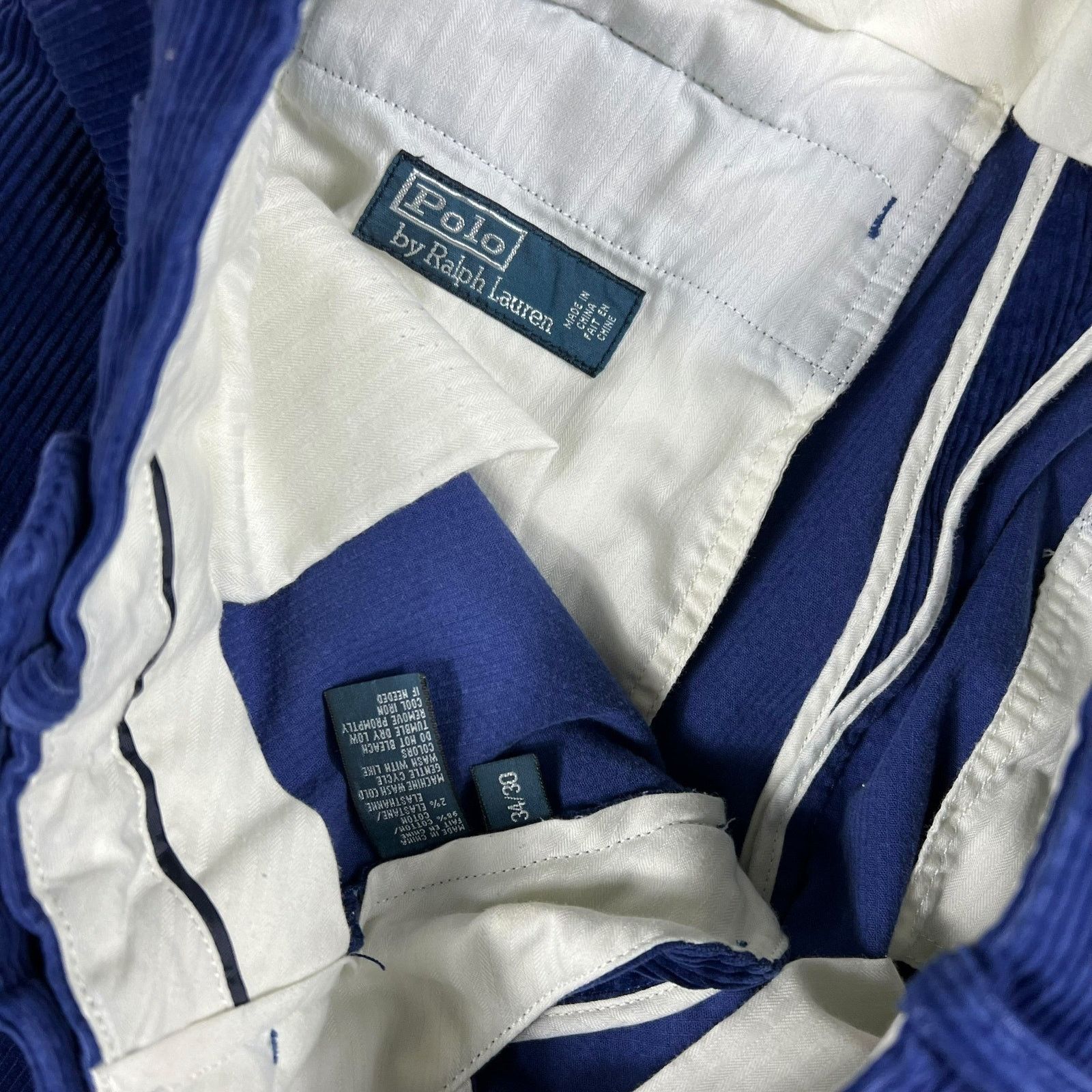 Polo Ralph Lauren × Vintage Vintage 90s Polo Ralph Lauren corduroy pants (34x29) Size US 34 / EU 50 - 5 Thumbnail