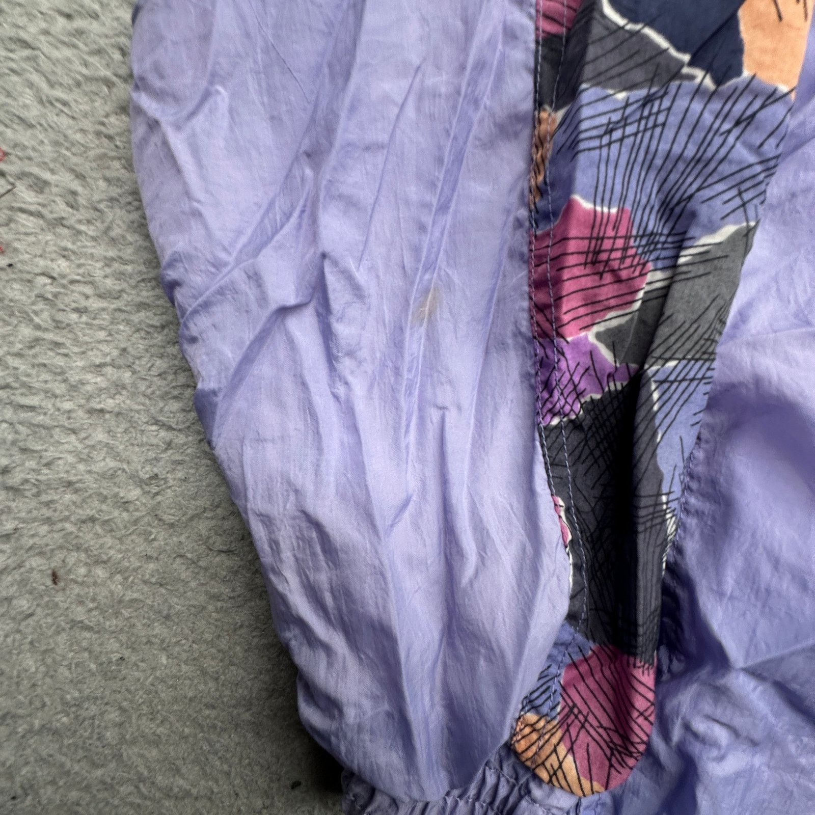 Runabout Goods VTG 90s Runabout Floral Windbreaker Jacket Womens Medium Size M / US 6-8 / IT 42-44 - 8 Thumbnail