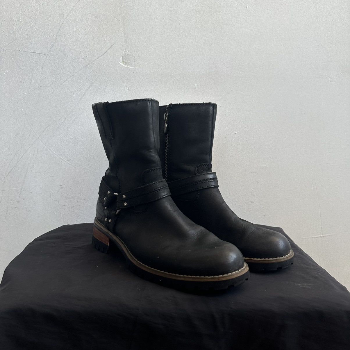 Harley Davidson Harley Davidson Leather Riding Boots Size US 8 / IT 38 - 2 Thumbnail