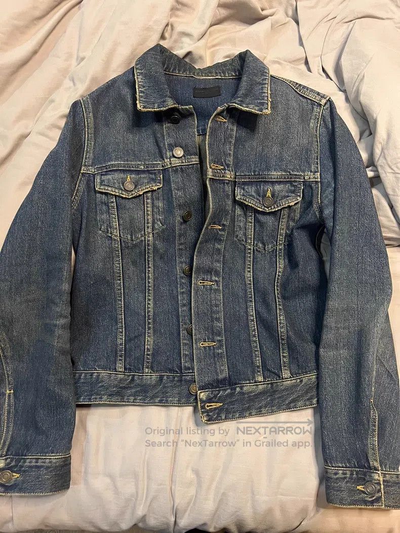 Saint Laurent Paris Saint Laurent Paris Denim Jacket i Size US S / EU 44-46 / 1 - 1 Thumbnail