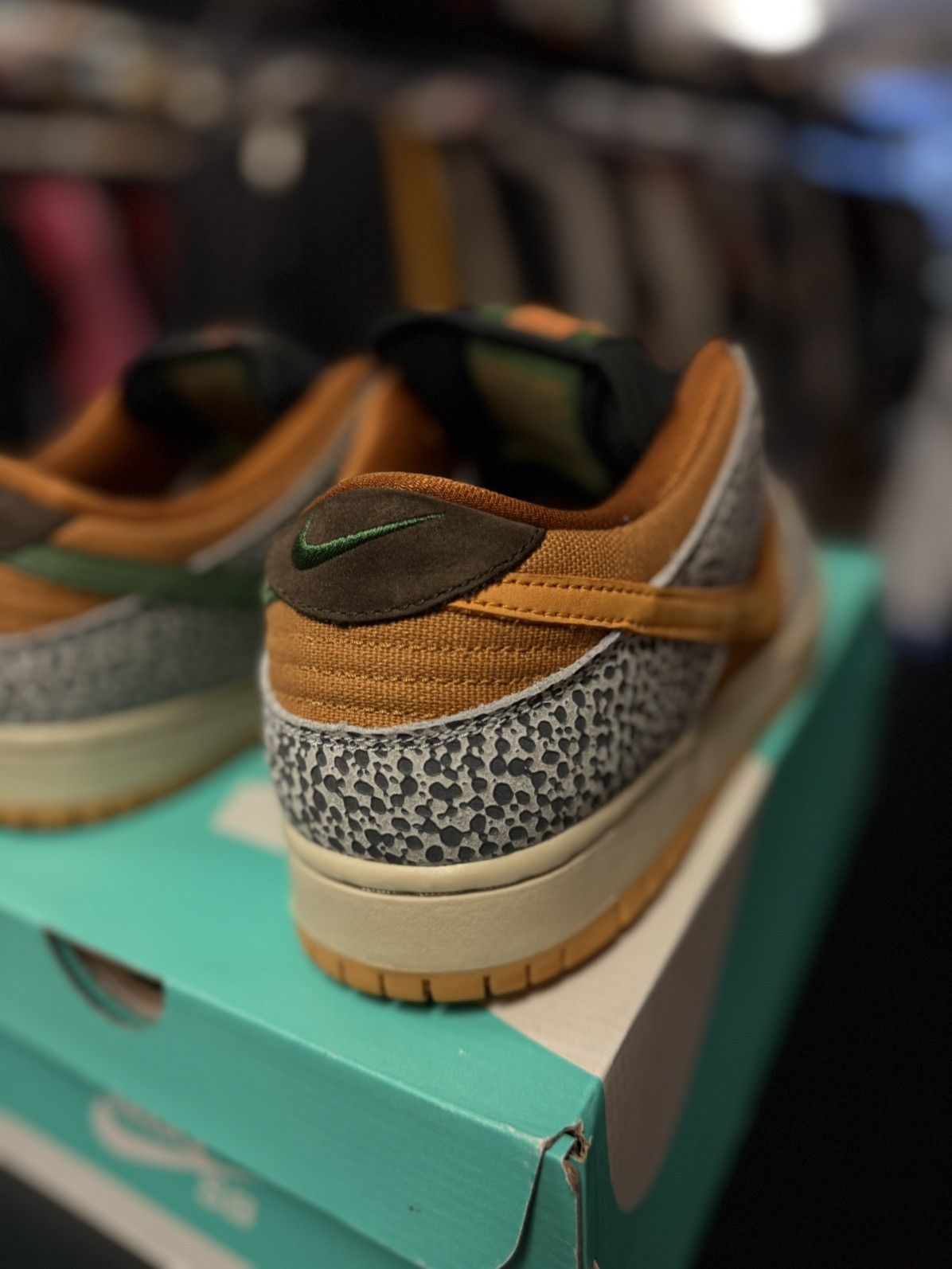 Nike Size 11 - Nike Dunk Pro SB Low Safari CD2563-002 Size US 11 / EU 44 - 6 Thumbnail