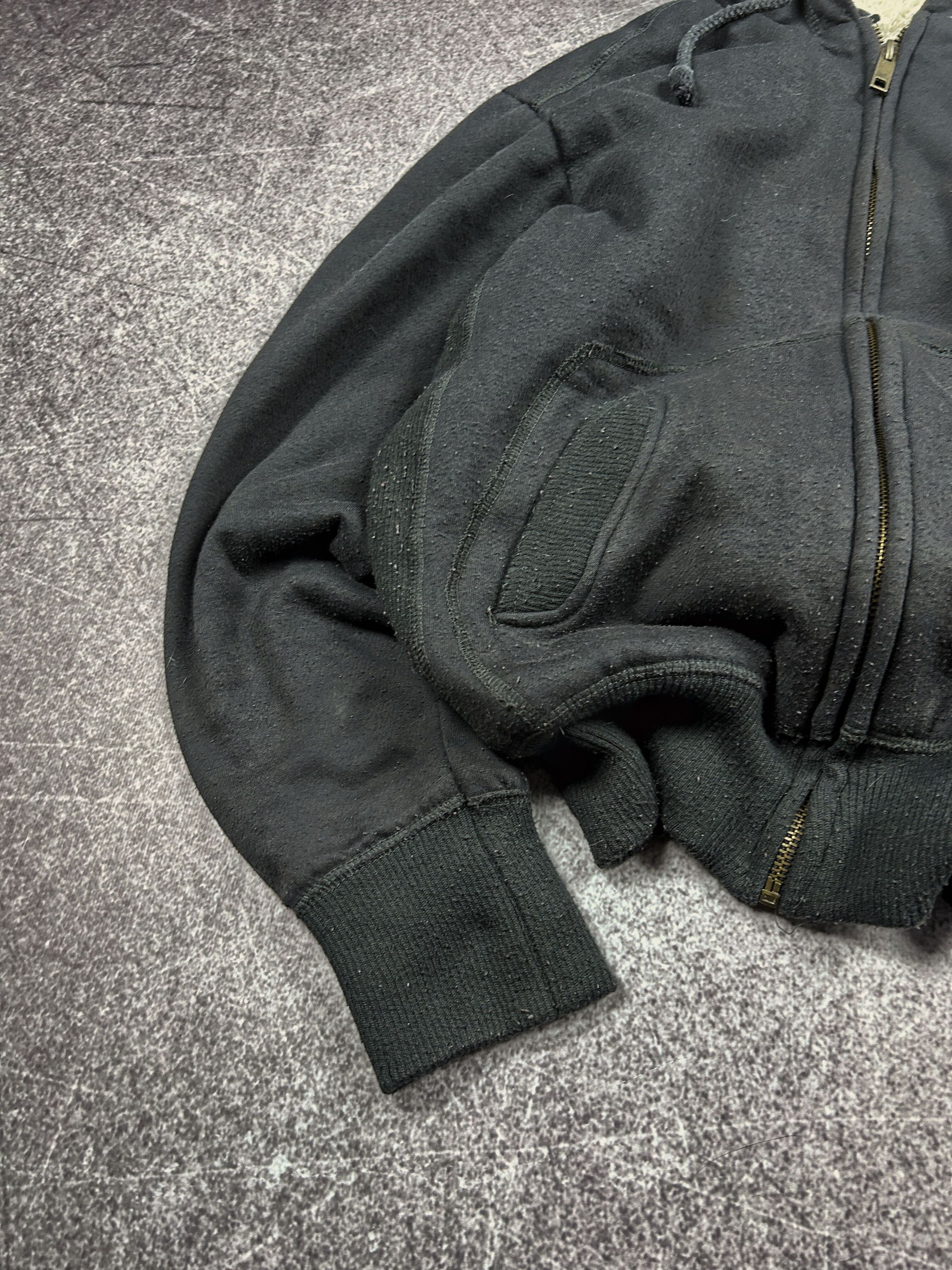 Designer VTG Yohji Yamamoto If Six Was Nine Style Mohair Fur Hoodie Size US S / EU 44-46 / 1 - 2 Thumbnail