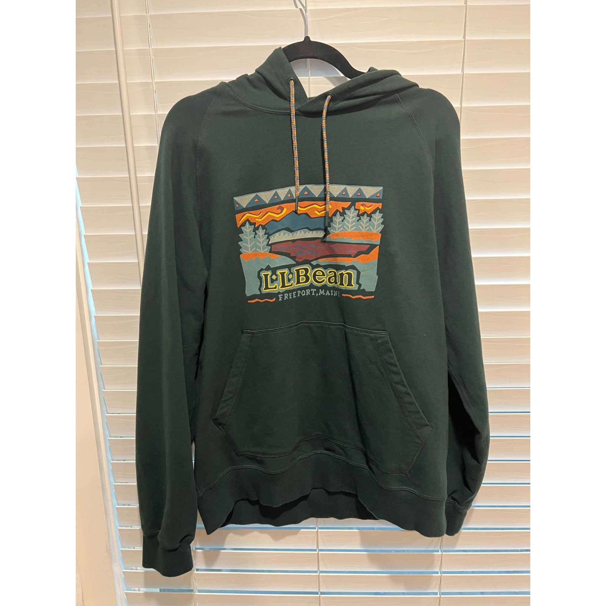 L.L. Bean LL Bean Fleece Hoodie - Size L Size US L / EU 52-54 / 3 - 1 Thumbnail