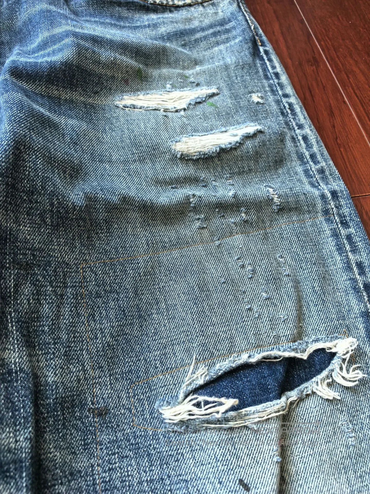 Visvim visvim journeyman distressed denim jeans. Size US 34 / EU 50 - 5 Thumbnail