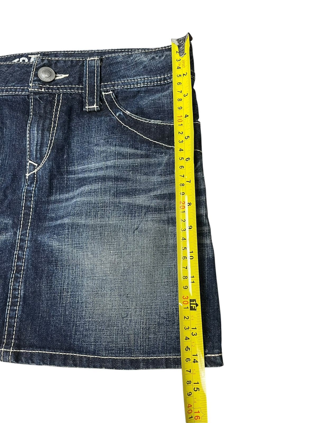 Levi's Levi’s Strauss San Francisco Mini Skirt Streetwear Size 31" - 7 Thumbnail