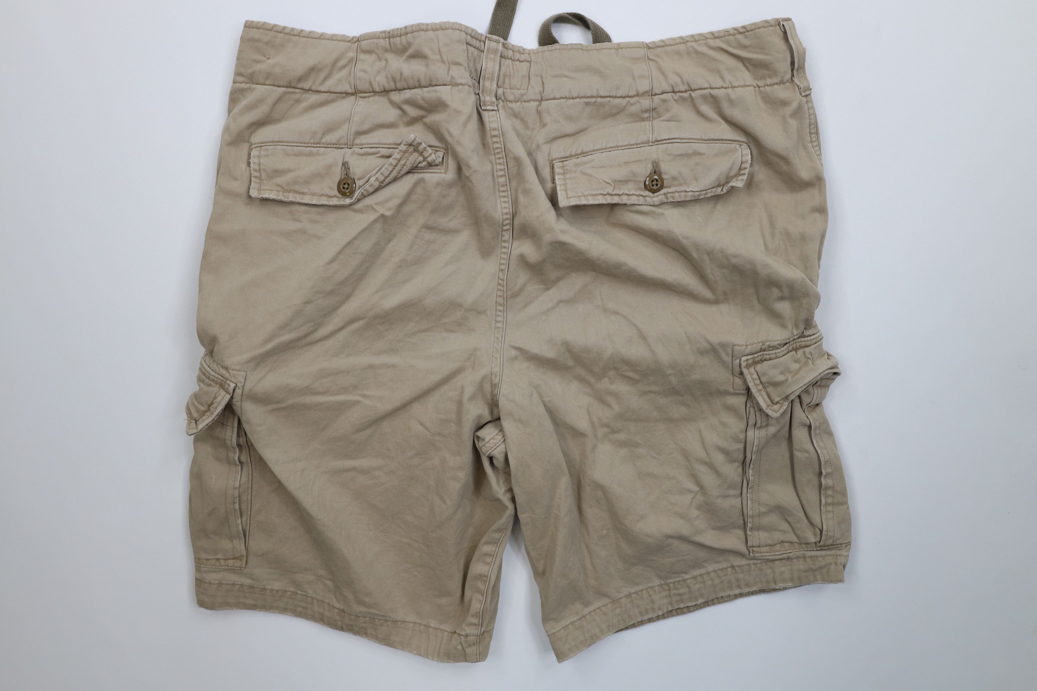 Abercrombie & Fitch Vintage Y2K Abercrombie & Fitch Heavyweight Cargo Shorts Size US 34 / EU 50 - 10 Thumbnail